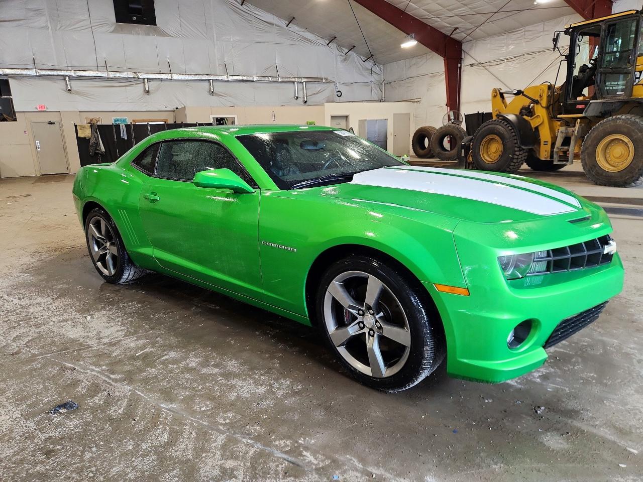 2011 Chevrolet Camaro 2ss Green vin: 2G1FT1EW4B9121846