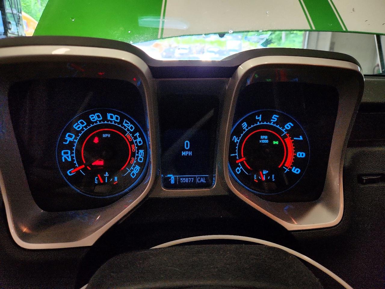 2011 Chevrolet Camaro 2ss Green vin: 2G1FT1EW4B9121846