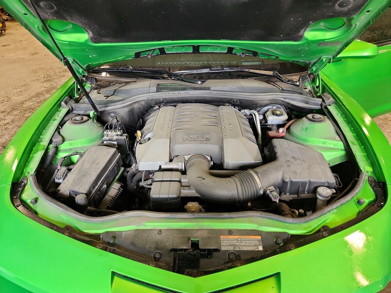 2011 Chevrolet Camaro 2ss Green vin: 2G1FT1EW4B9121846