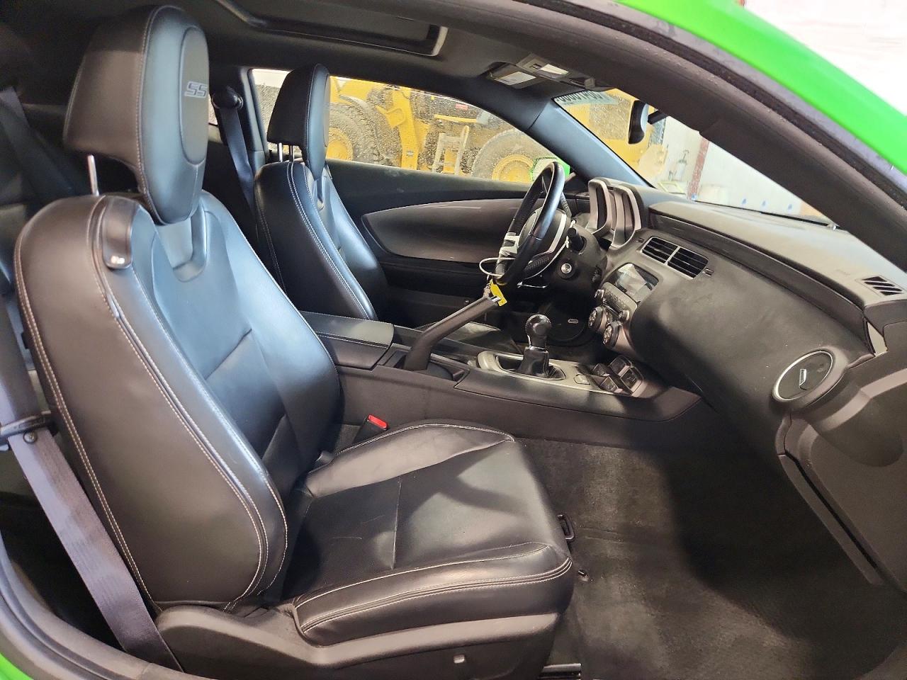 2011 Chevrolet Camaro 2ss Green vin: 2G1FT1EW4B9121846