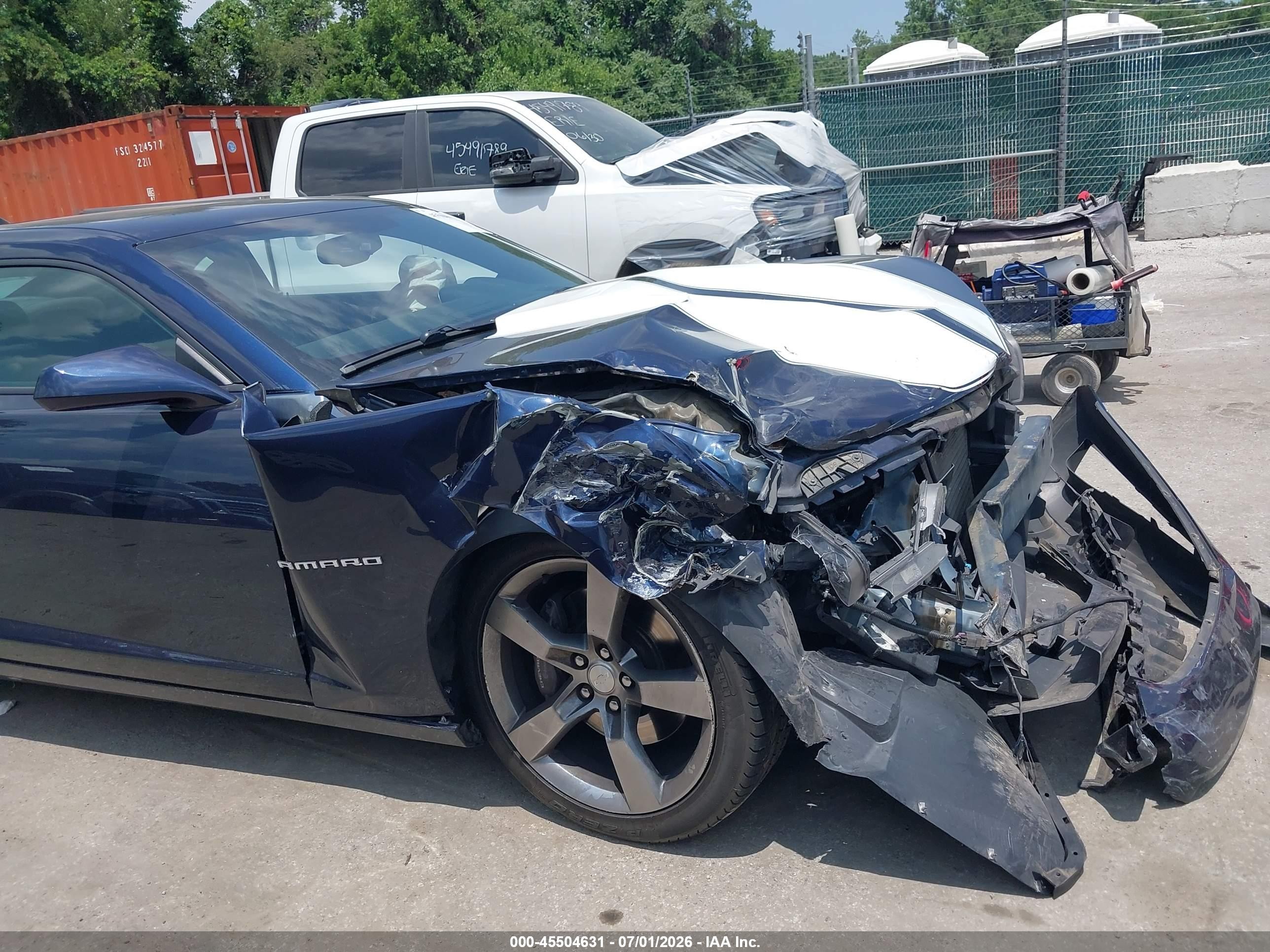 2011 Chevrolet Camaro 2ss Dark Blue vin: 2G1FT1EW4B9184851