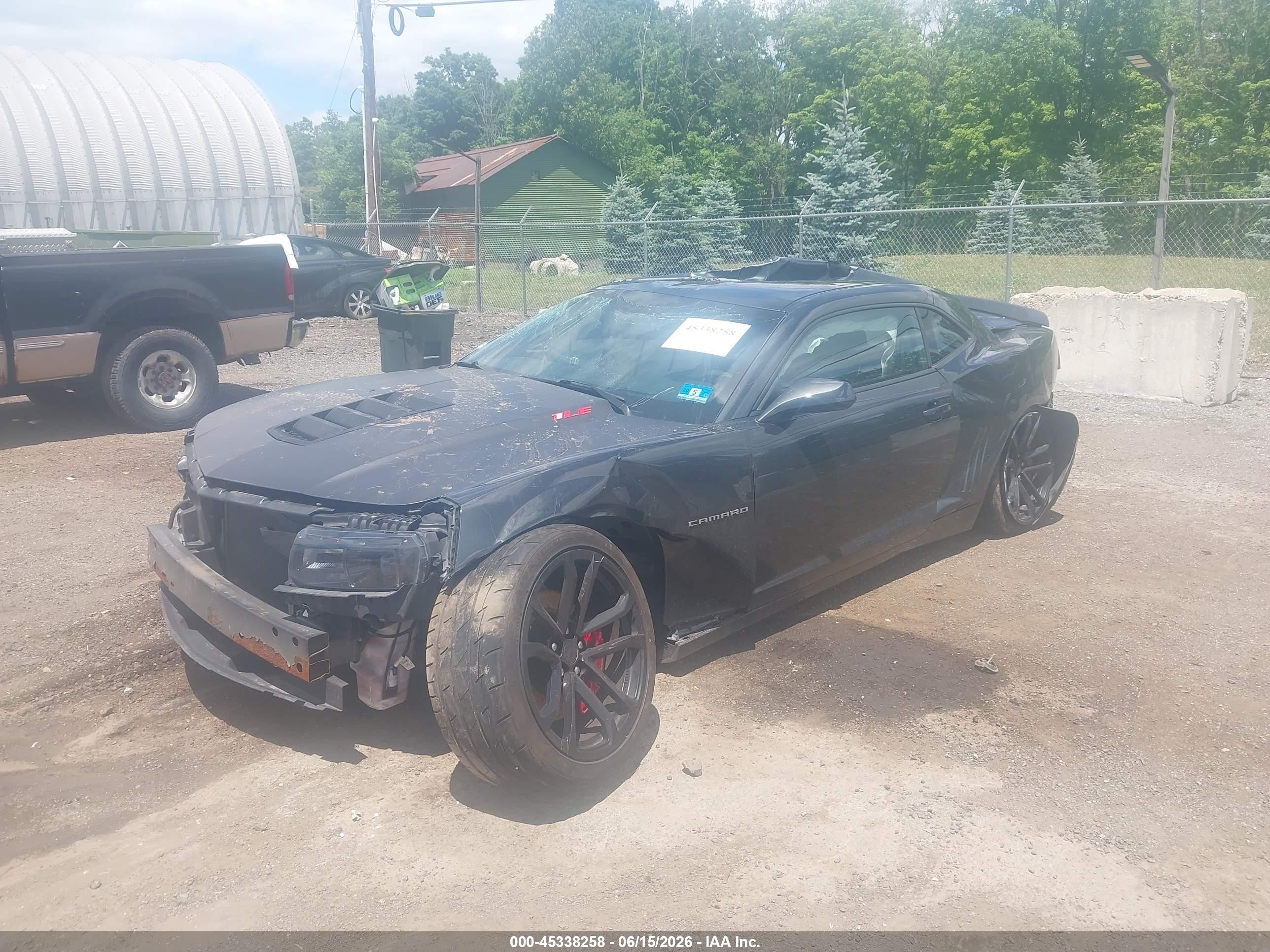 2014 Chevrolet Camaro 2ss Black vin: 2G1FT1EW4E9280175