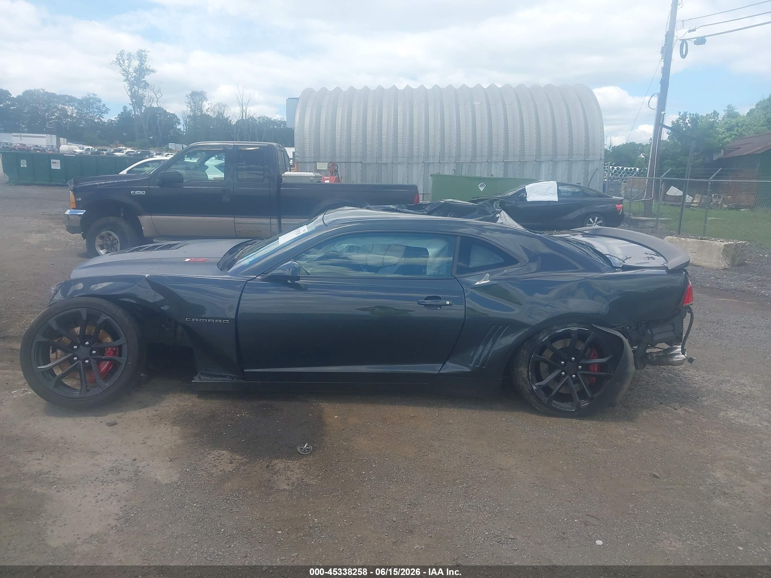 2014 Chevrolet Camaro 2ss Black vin: 2G1FT1EW4E9280175