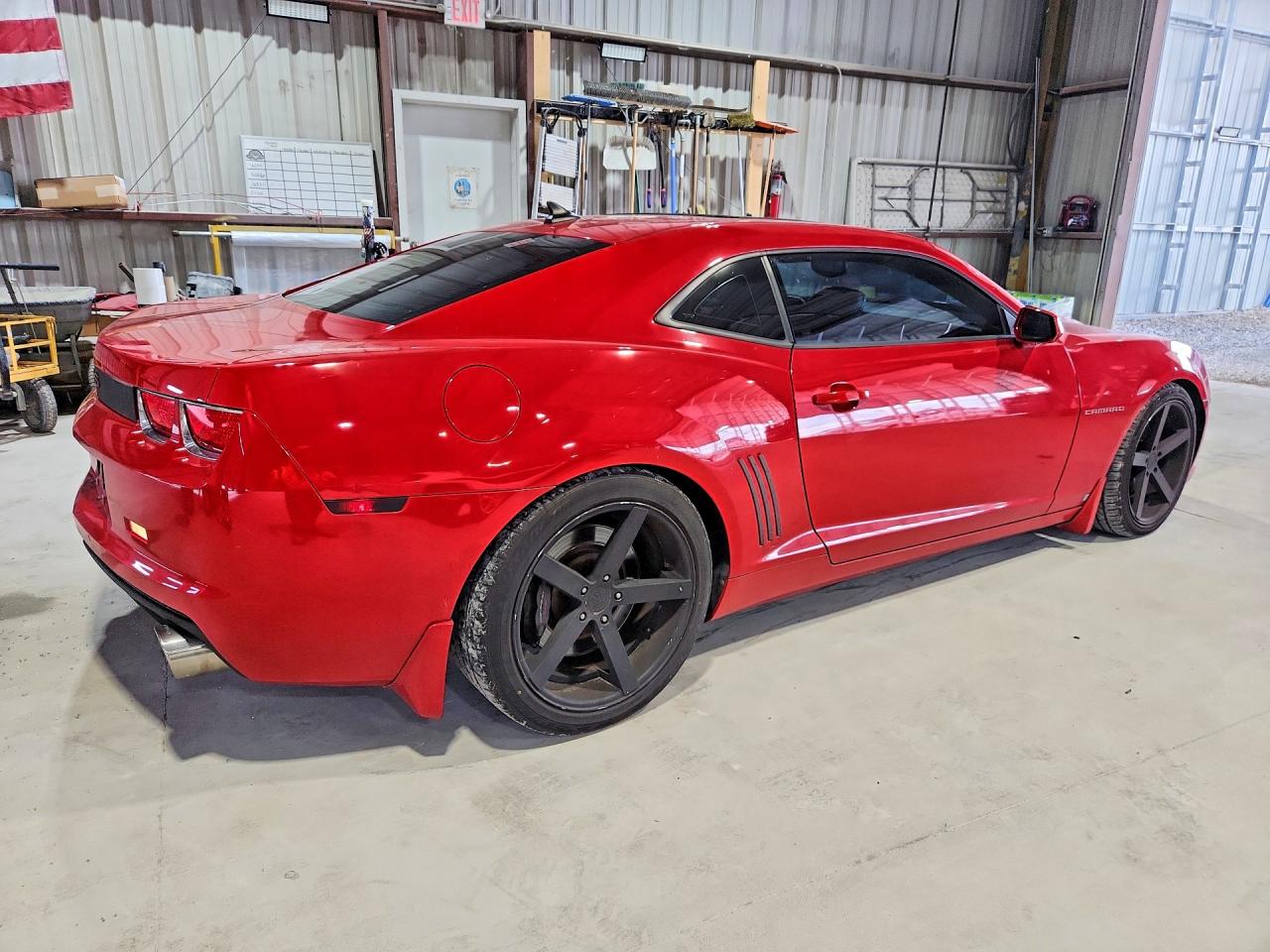 2010 Chevrolet Camaro Ss Red vin: 2G1FT1EW5A9128643