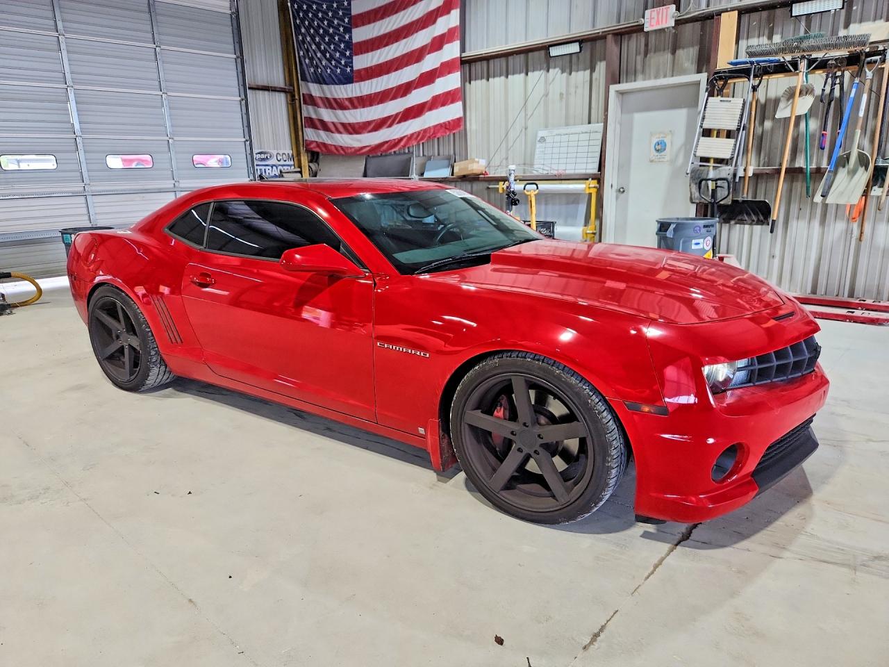 2010 Chevrolet Camaro Ss Red vin: 2G1FT1EW5A9128643