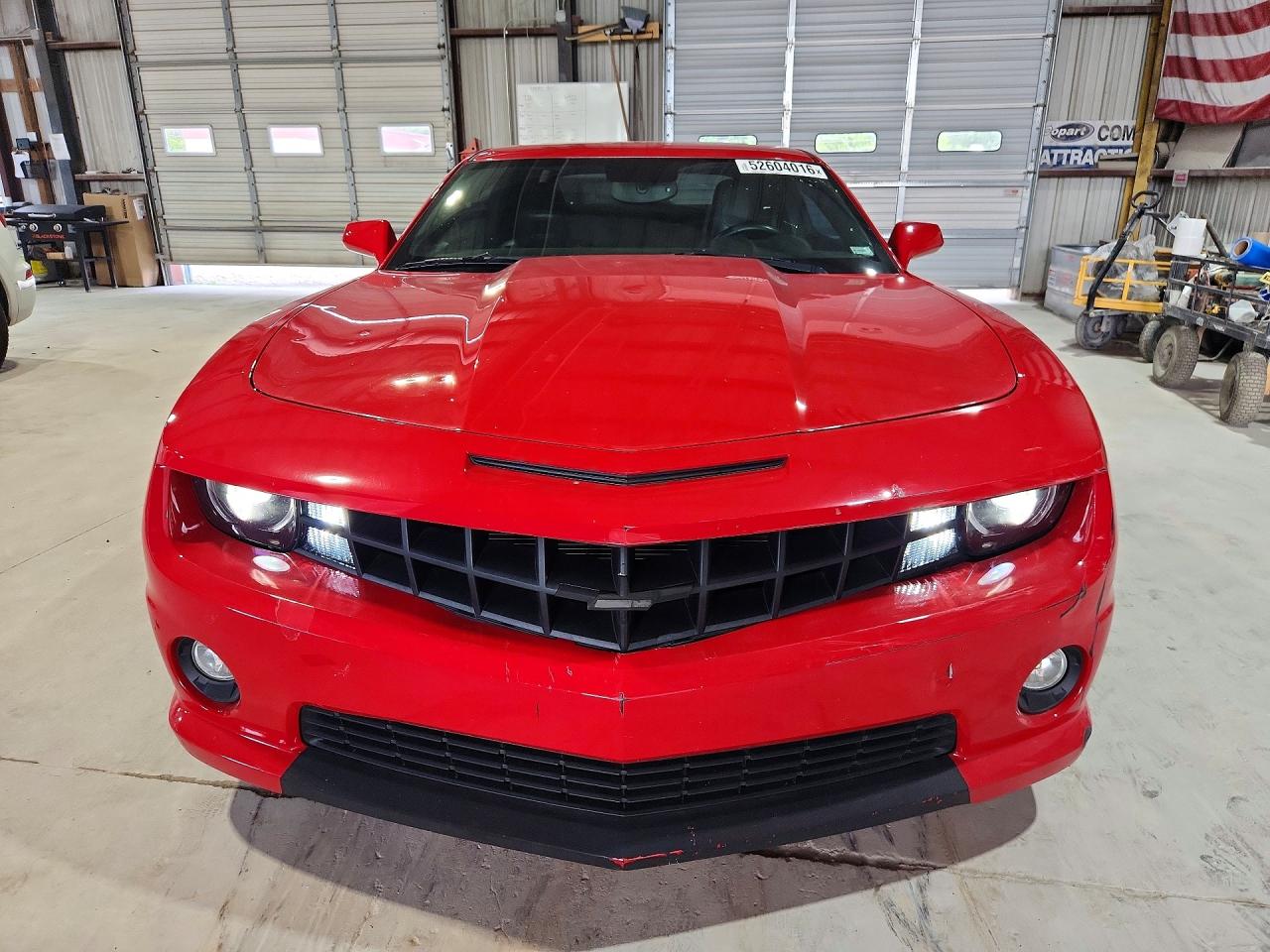 2010 Chevrolet Camaro Ss Red vin: 2G1FT1EW5A9128643