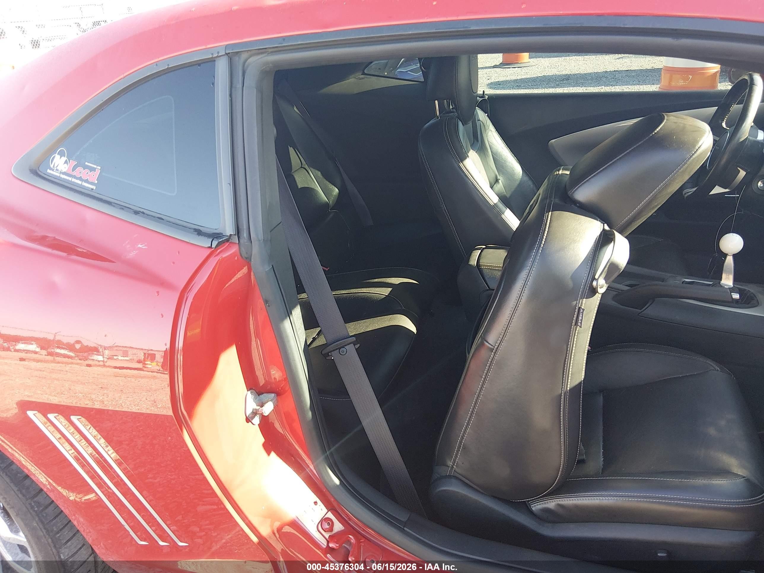 2010 Chevrolet Camaro 2ss Red vin: 2G1FT1EW5A9155616