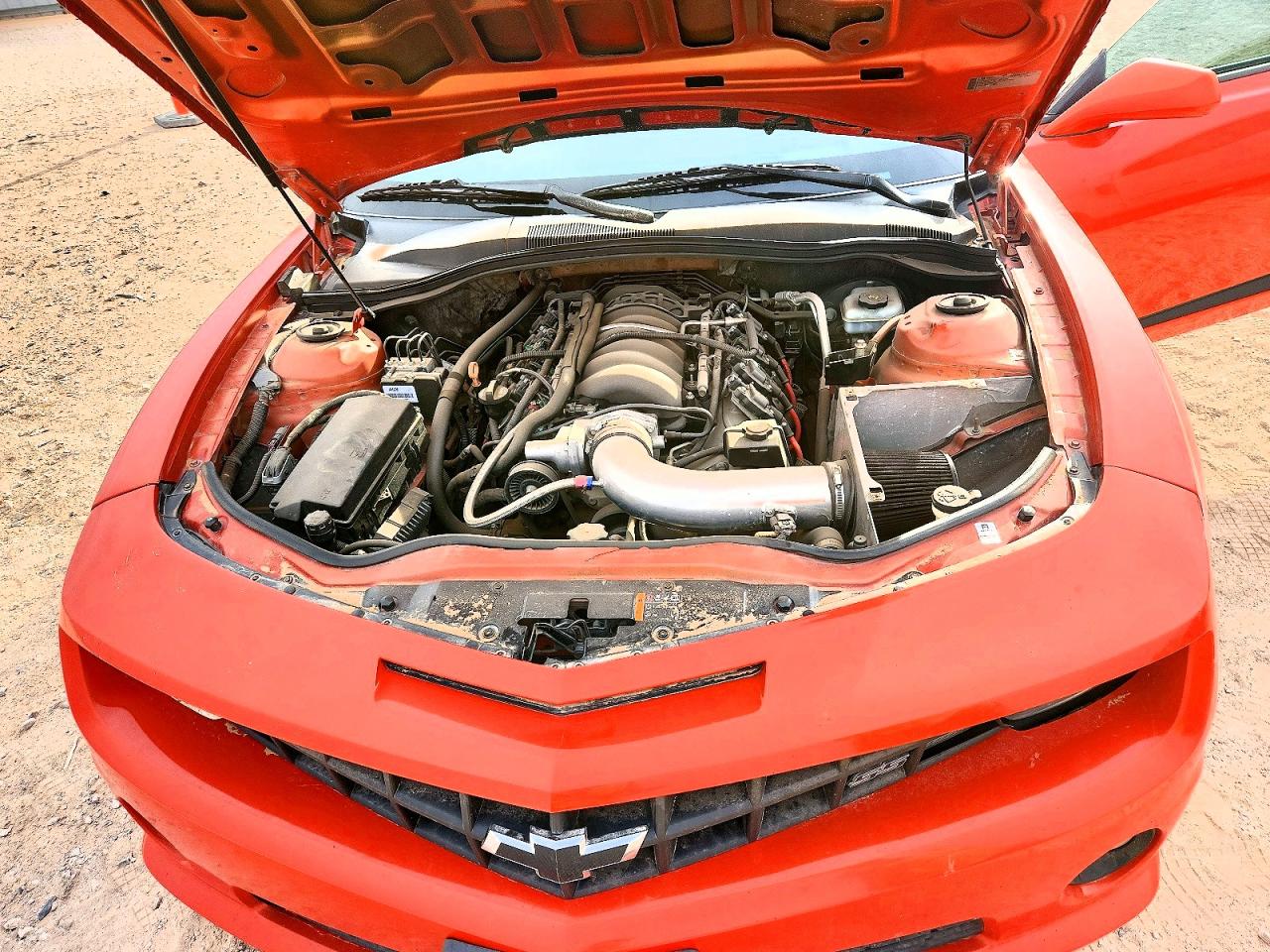 2011 Chevrolet Camaro 2ss Orange vin: 2G1FT1EW5B9155357
