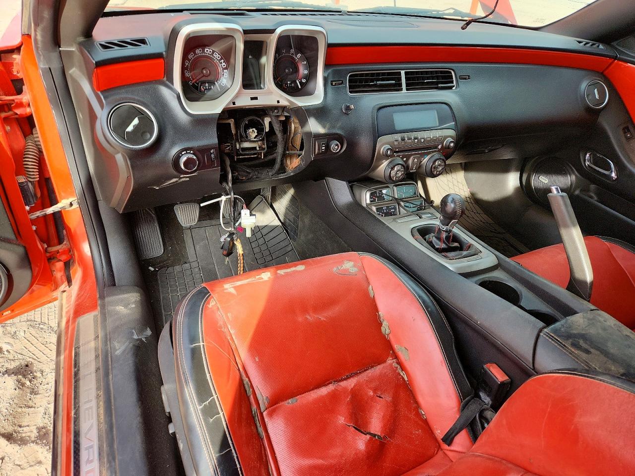 2011 Chevrolet Camaro 2ss Orange vin: 2G1FT1EW5B9155357