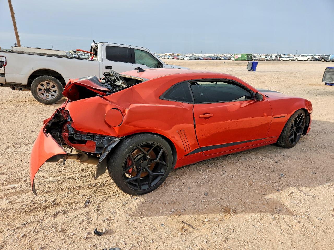 2011 Chevrolet Camaro 2ss Orange vin: 2G1FT1EW5B9155357