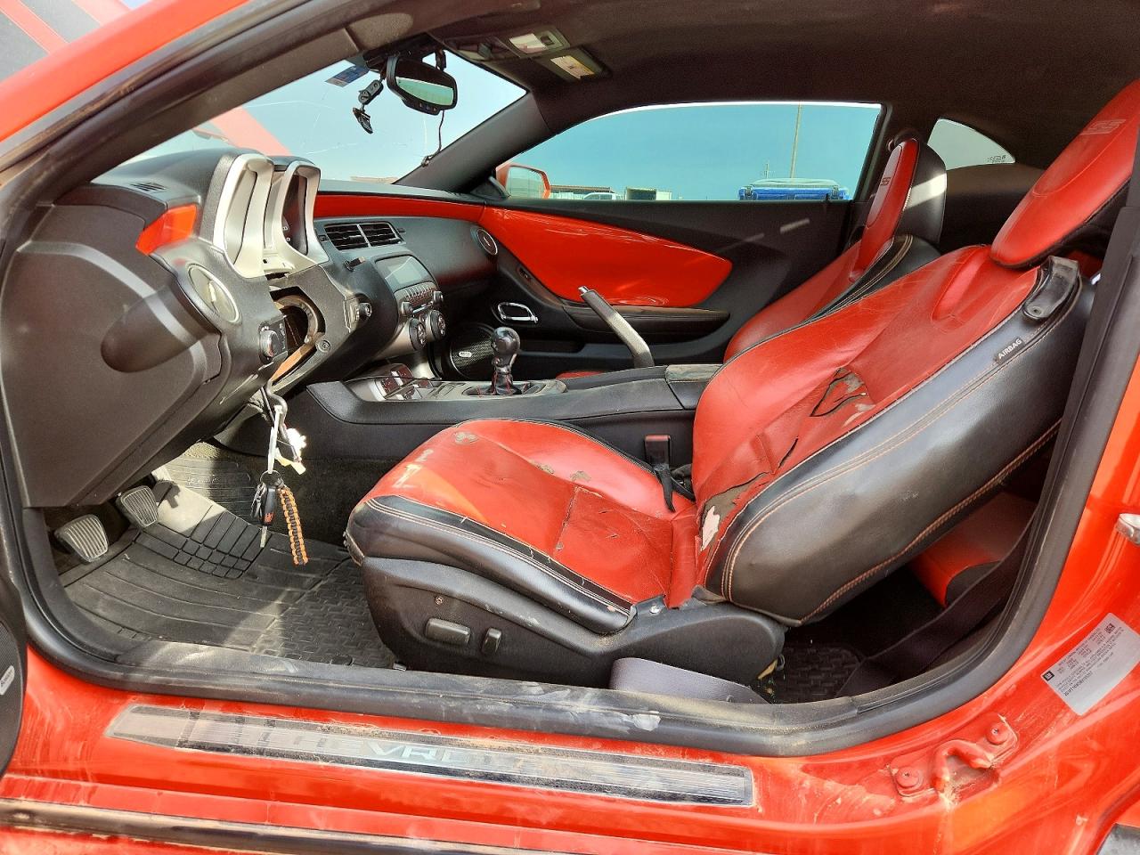 2011 Chevrolet Camaro 2ss Orange vin: 2G1FT1EW5B9155357