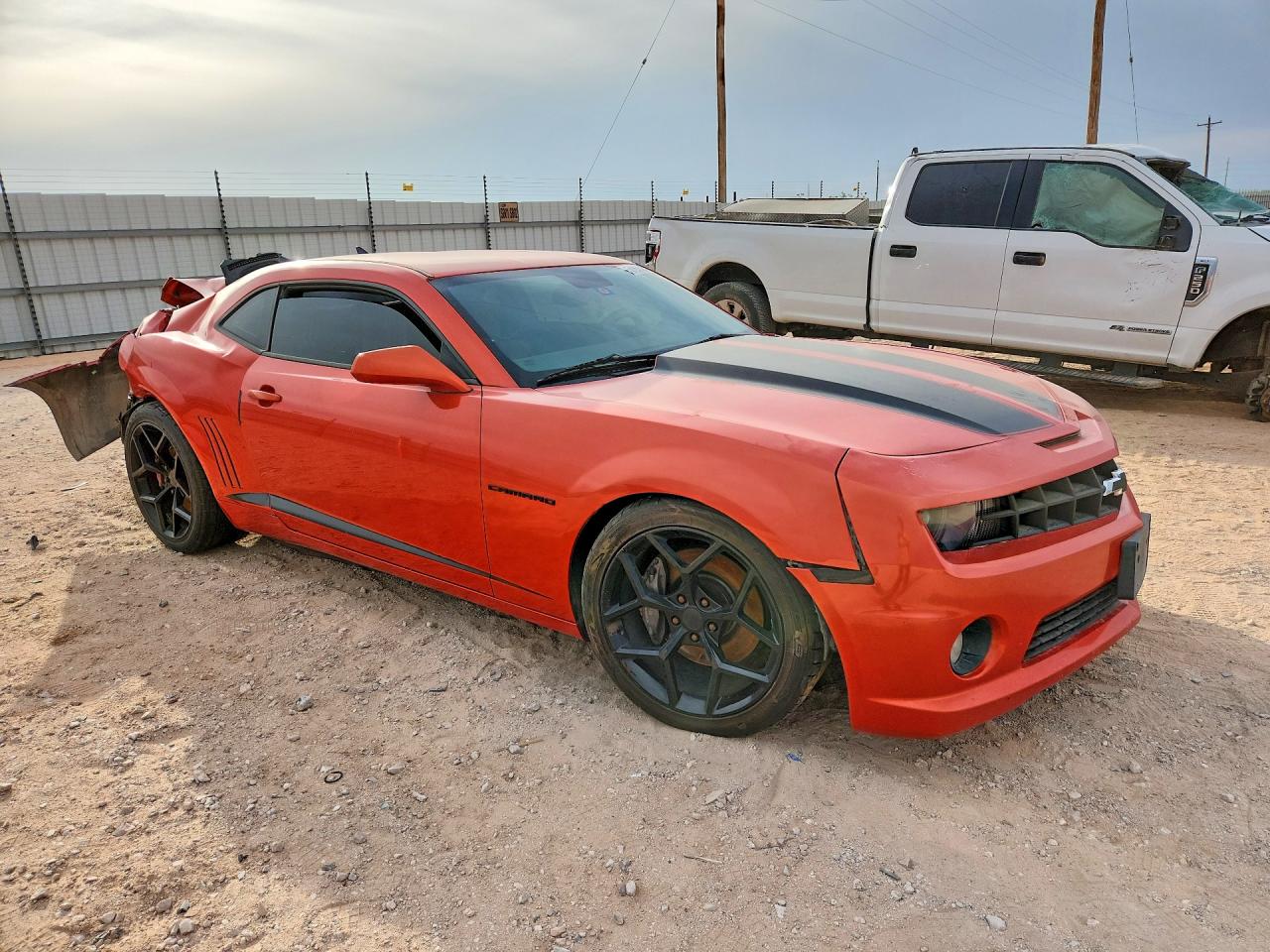 2011 Chevrolet Camaro 2ss Orange vin: 2G1FT1EW5B9155357