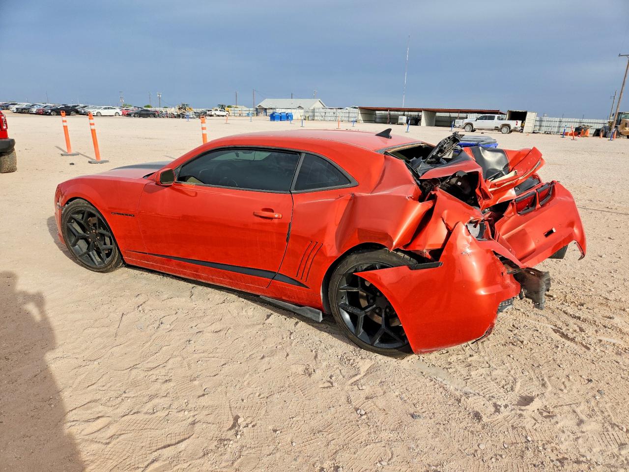 2011 Chevrolet Camaro 2ss Orange vin: 2G1FT1EW5B9155357