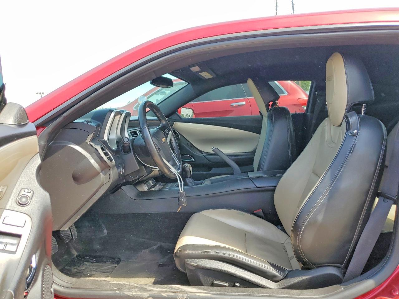 2013 Chevrolet Camaro 2ss Red vin: 2G1FT1EW5D9204477