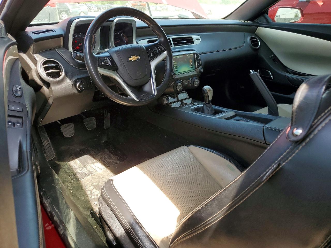 2013 Chevrolet Camaro 2ss Red vin: 2G1FT1EW5D9204477
