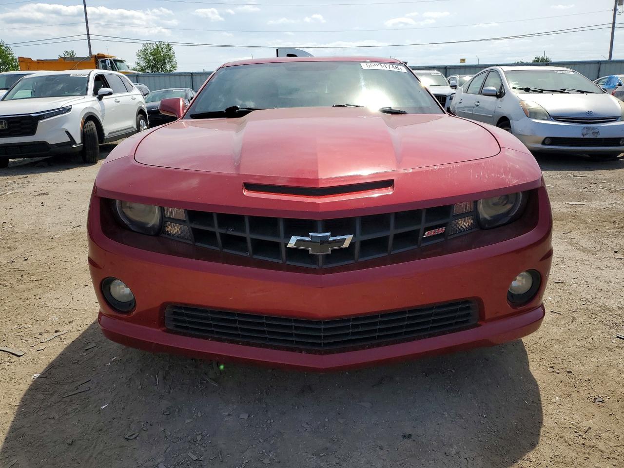2013 Chevrolet Camaro 2ss Red vin: 2G1FT1EW5D9204477