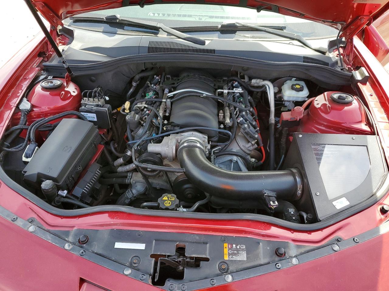 2013 Chevrolet Camaro 2ss Red vin: 2G1FT1EW5D9204477