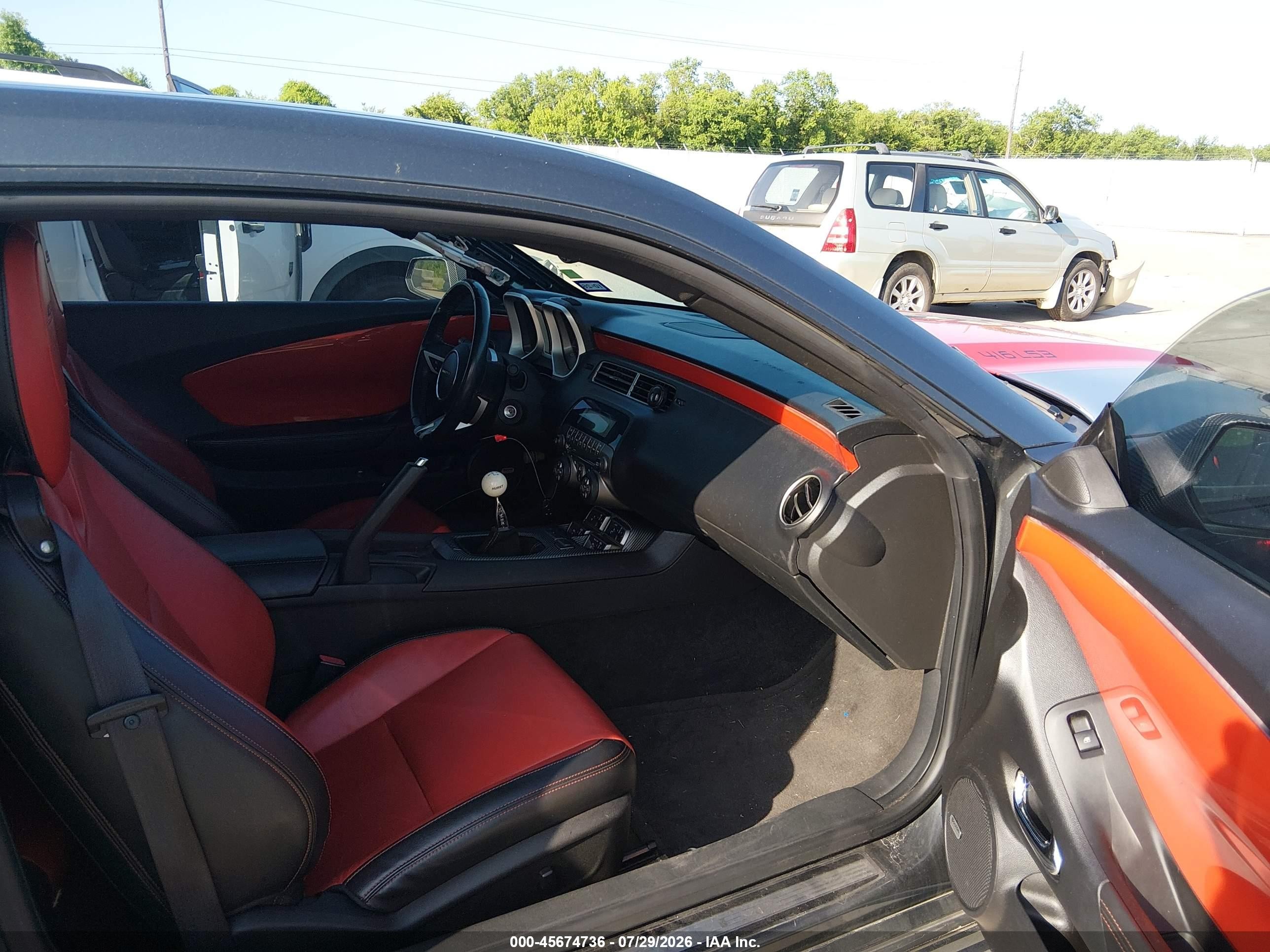 2010 Chevrolet Camaro 2ss Gray vin: 2G1FT1EW6A9138419