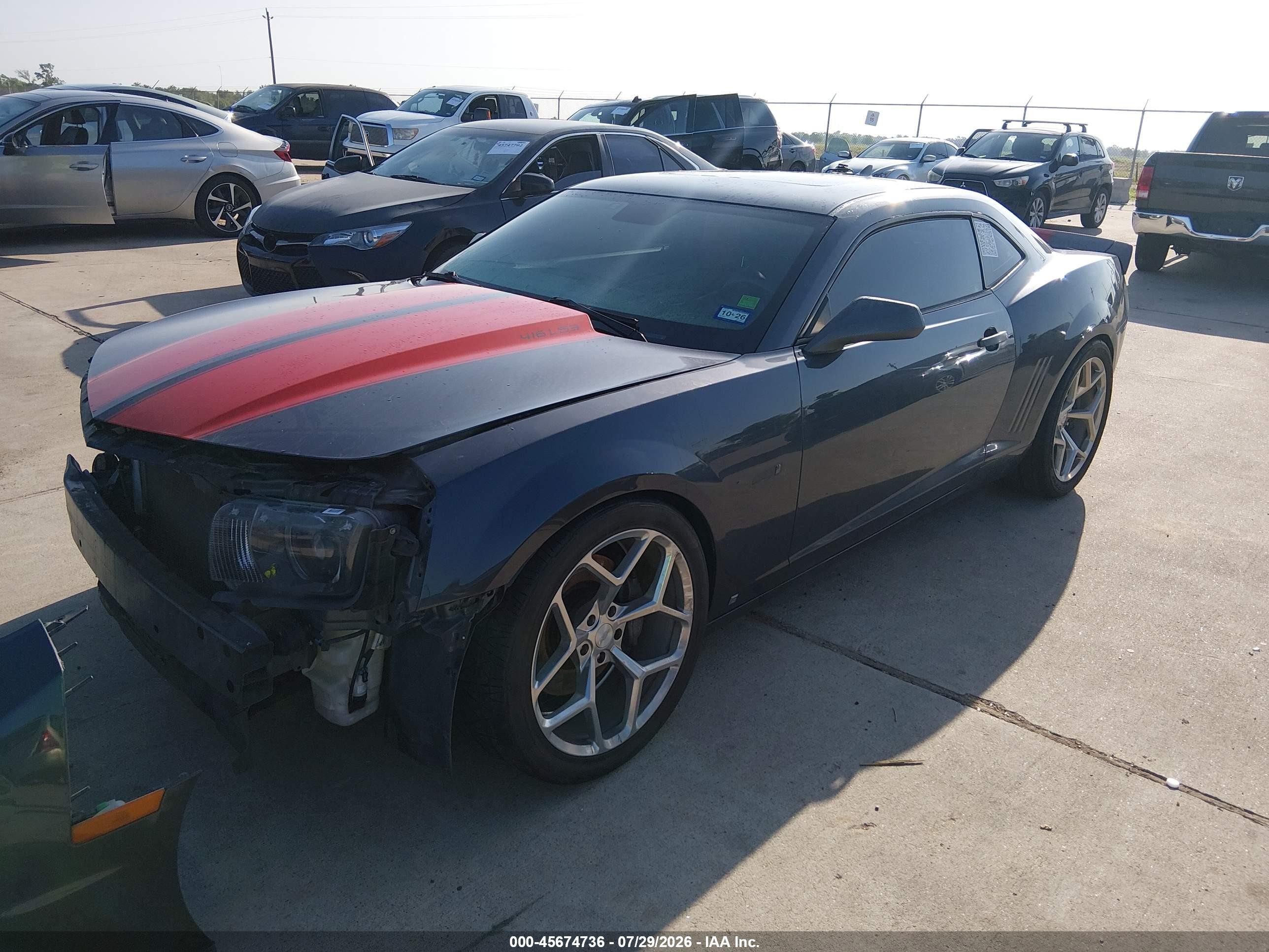 2010 Chevrolet Camaro 2ss Gray vin: 2G1FT1EW6A9138419