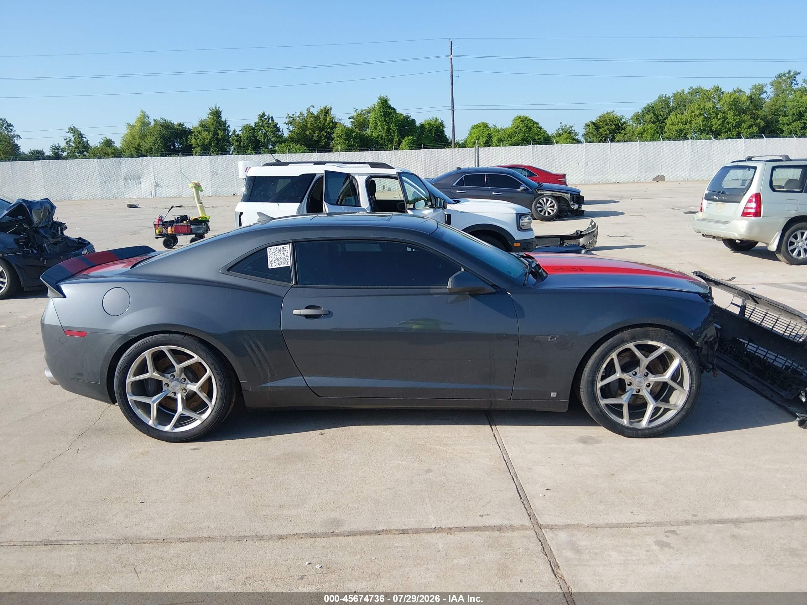 2010 Chevrolet Camaro 2ss Gray vin: 2G1FT1EW6A9138419