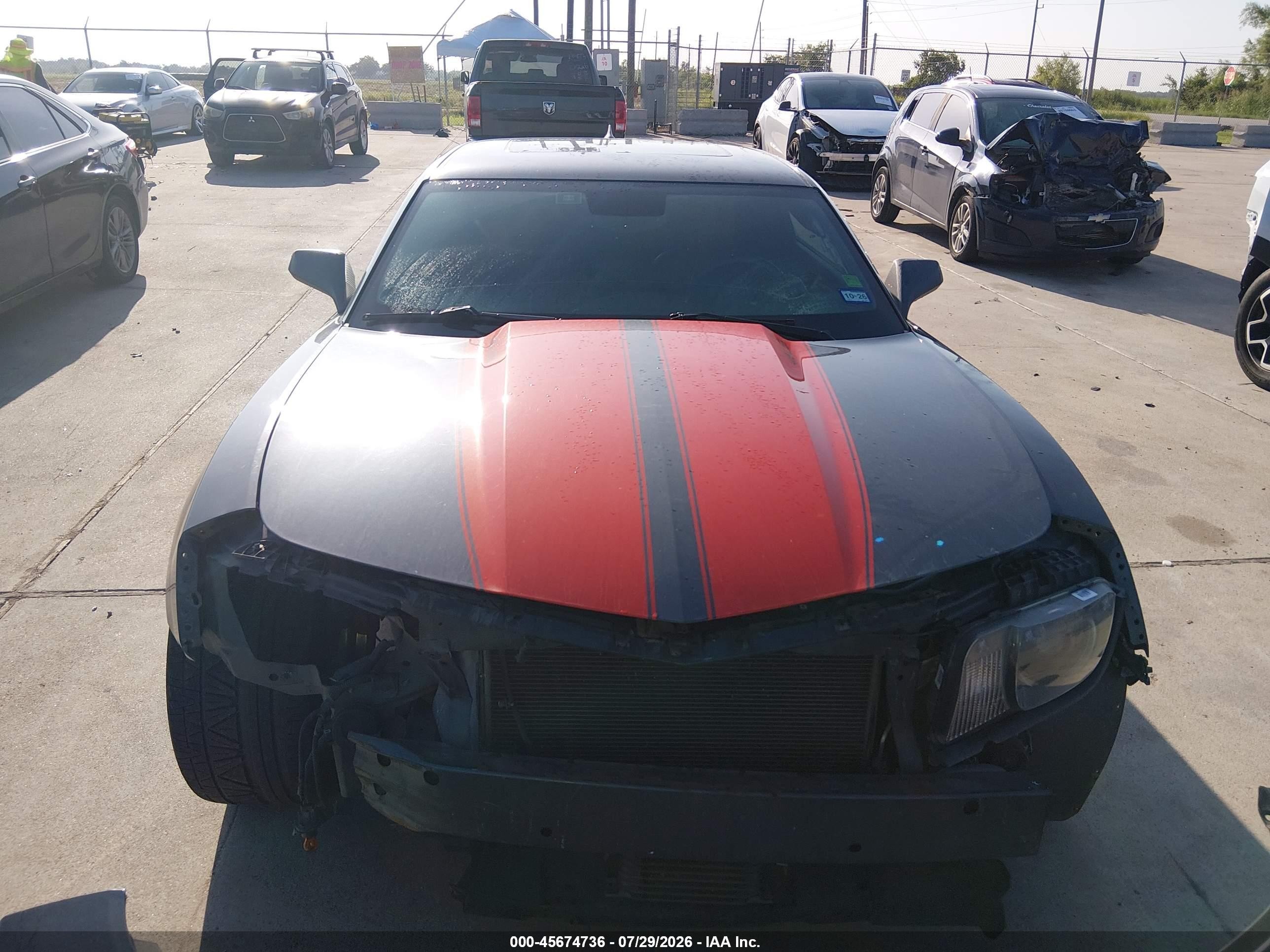 2010 Chevrolet Camaro 2ss Gray vin: 2G1FT1EW6A9138419