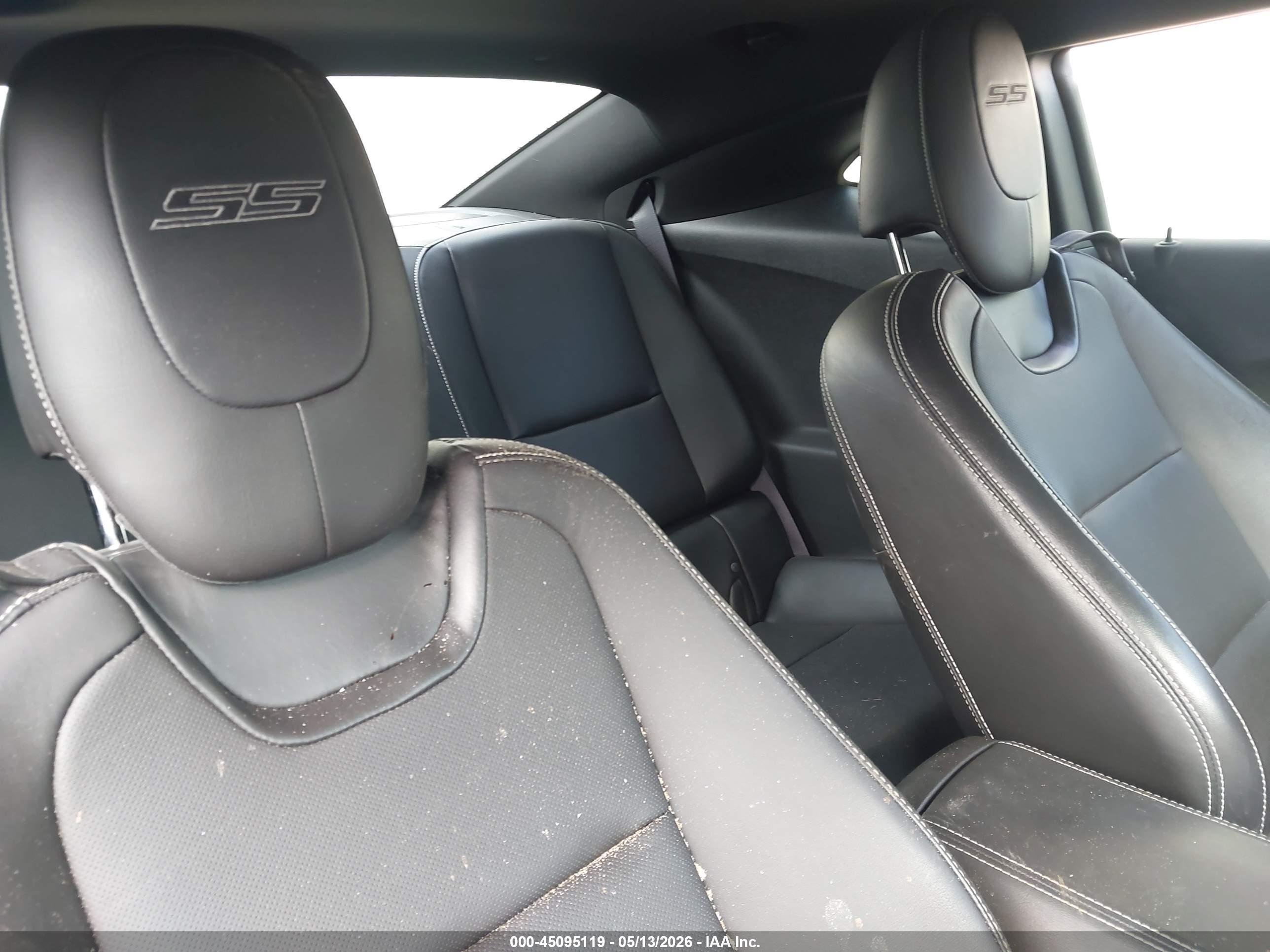 2013 Chevrolet Camaro 2ss Серый vin: 2G1FT1EW6D9235611