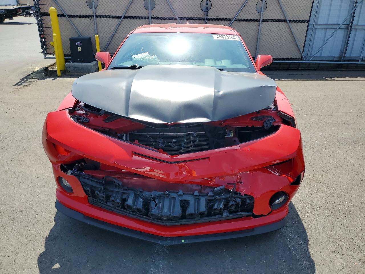 2013 Chevrolet Camaro 2ss Red vin: 2G1FT1EW7D9192641
