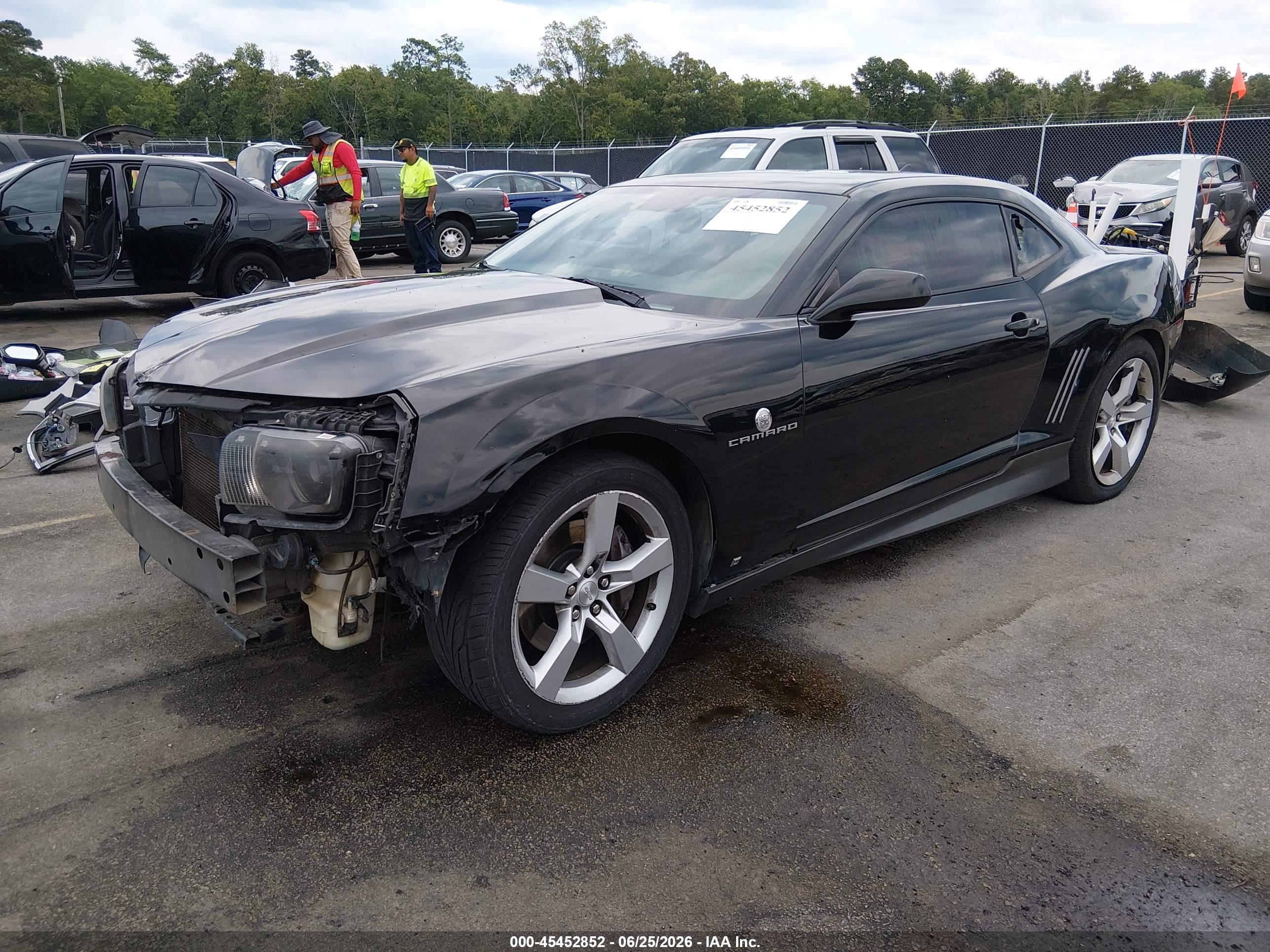 2010 Chevrolet Camaro 2ss Black vin: 2G1FT1EW8A9130760