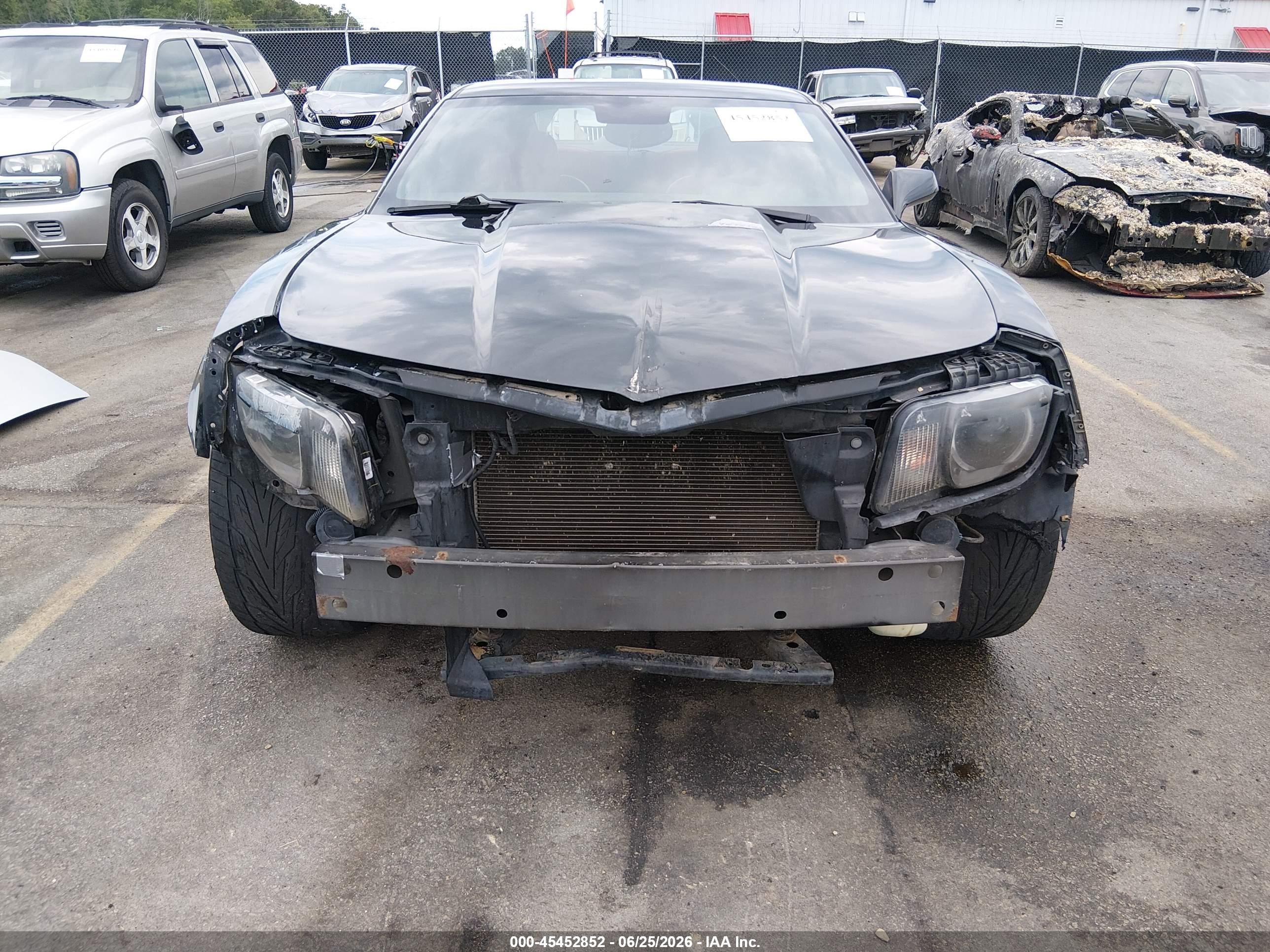 2010 Chevrolet Camaro 2ss Black vin: 2G1FT1EW8A9130760