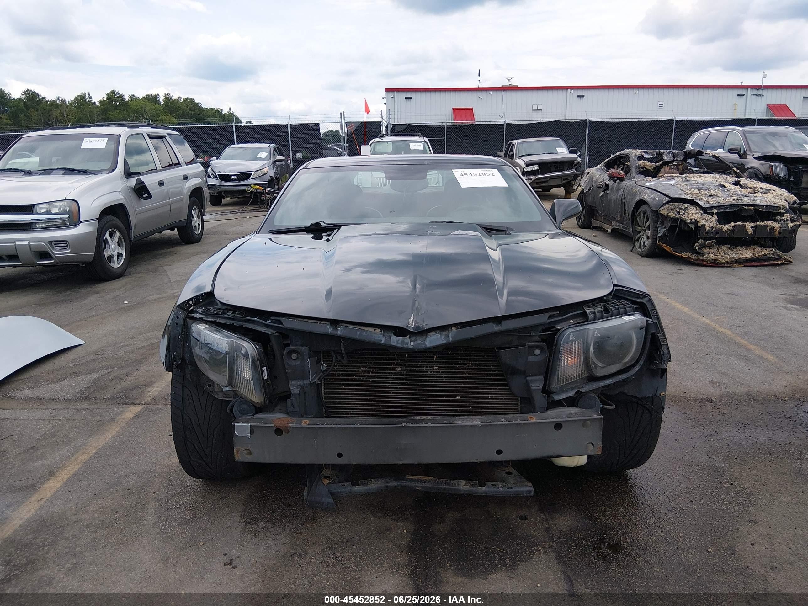 2010 Chevrolet Camaro 2ss Black vin: 2G1FT1EW8A9130760