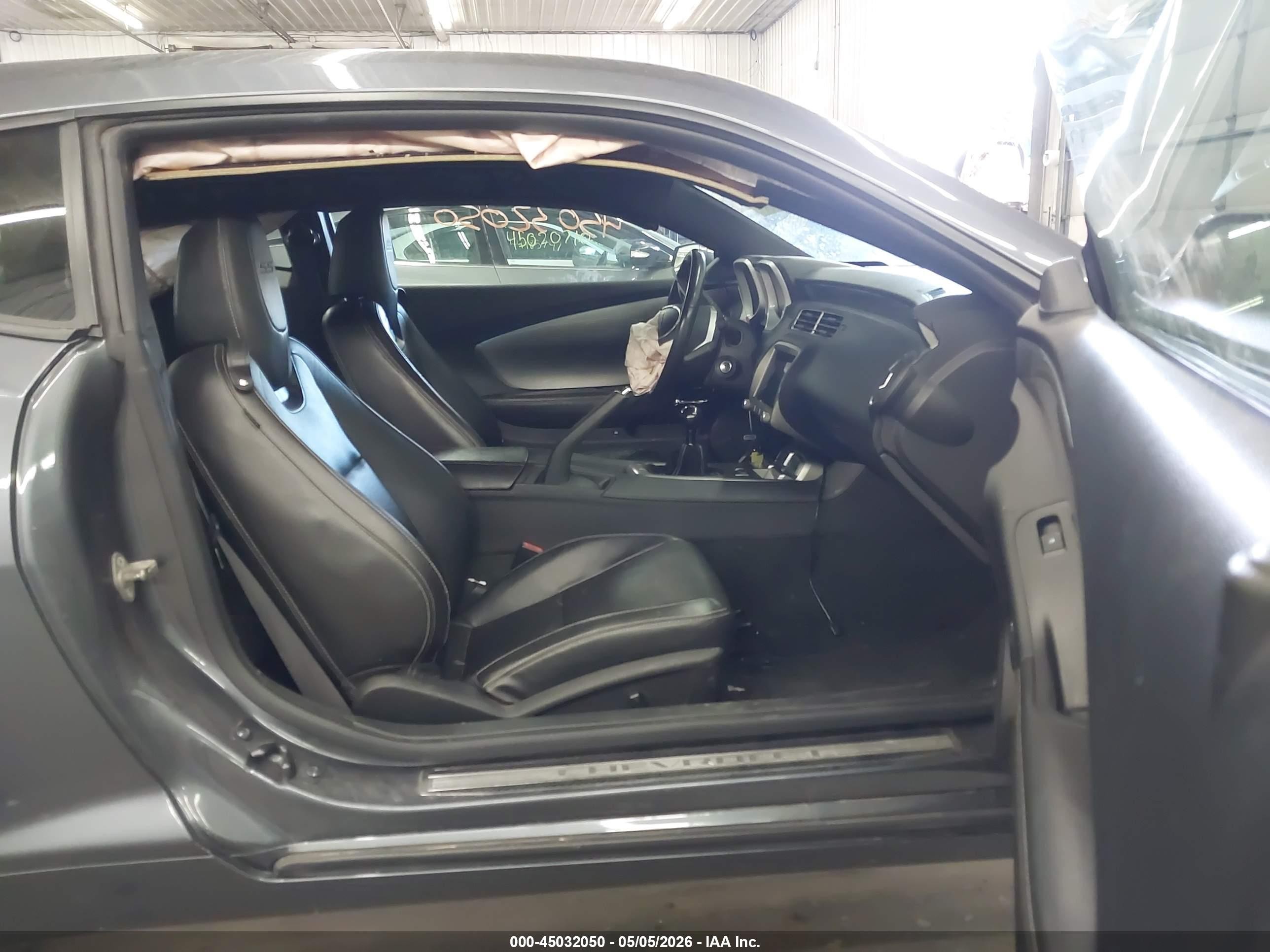 2010 Chevrolet Camaro 2ss Gray vin: 2G1FT1EW8A9220412