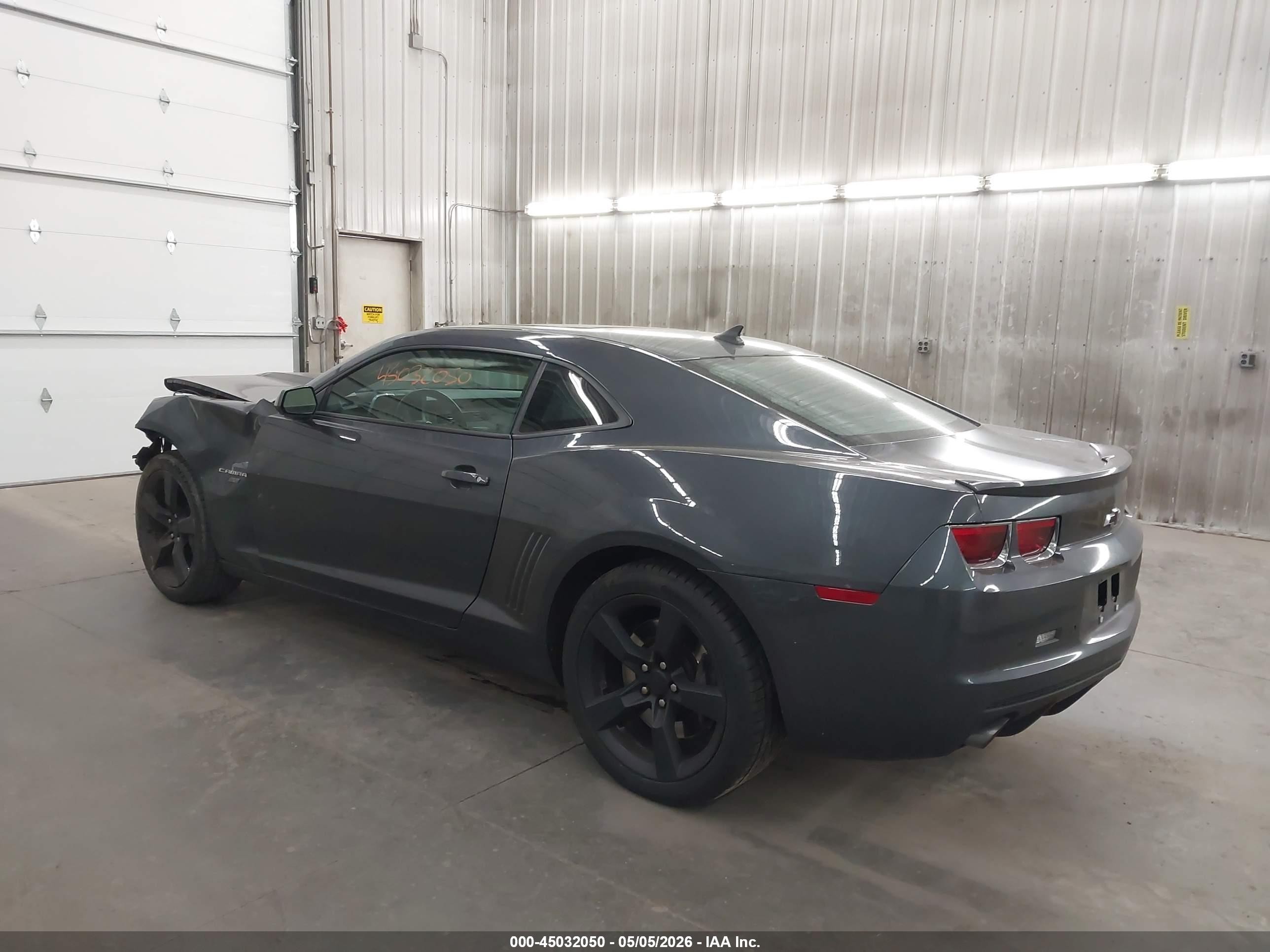2010 Chevrolet Camaro 2ss Gray vin: 2G1FT1EW8A9220412