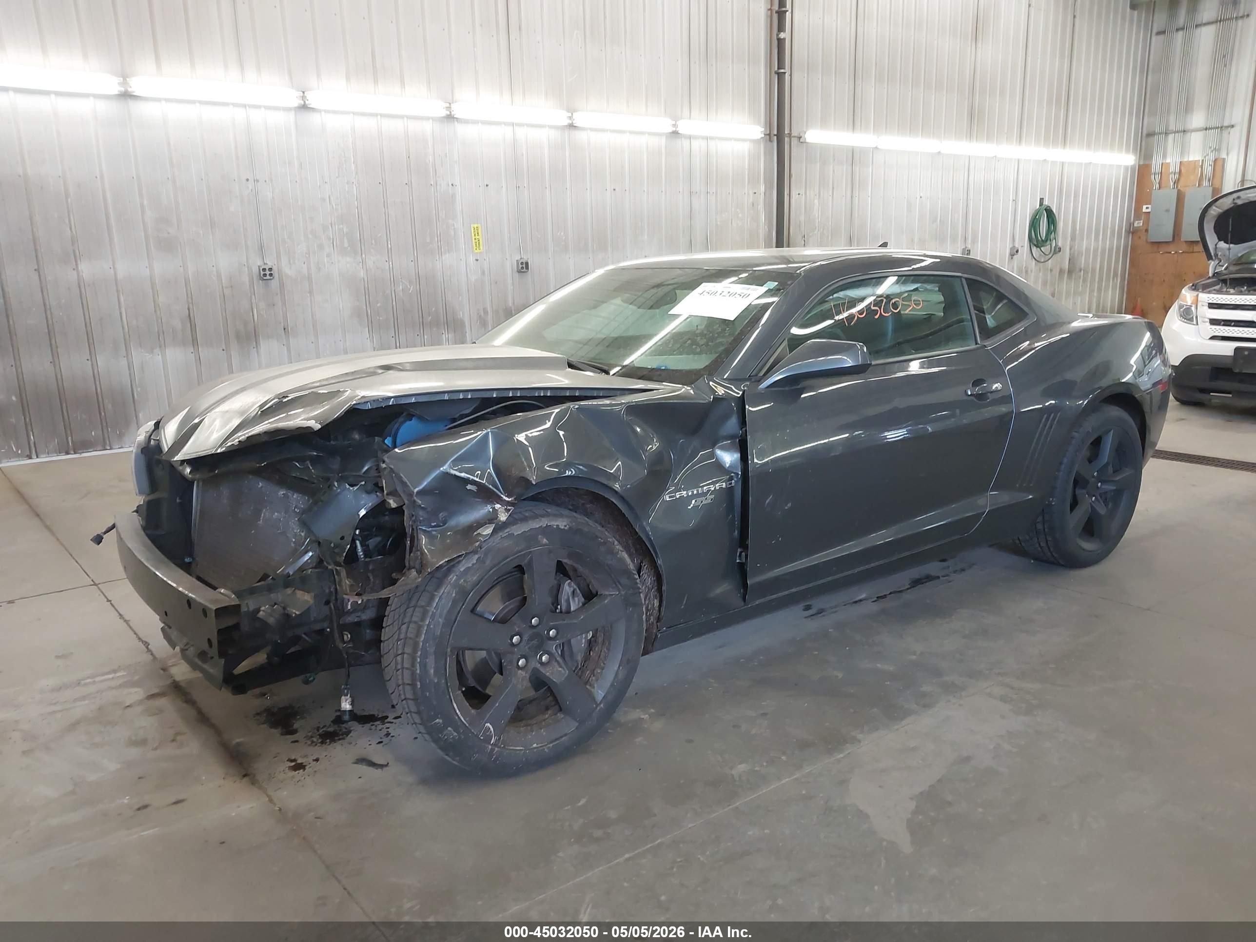 2010 Chevrolet Camaro 2ss Gray vin: 2G1FT1EW8A9220412