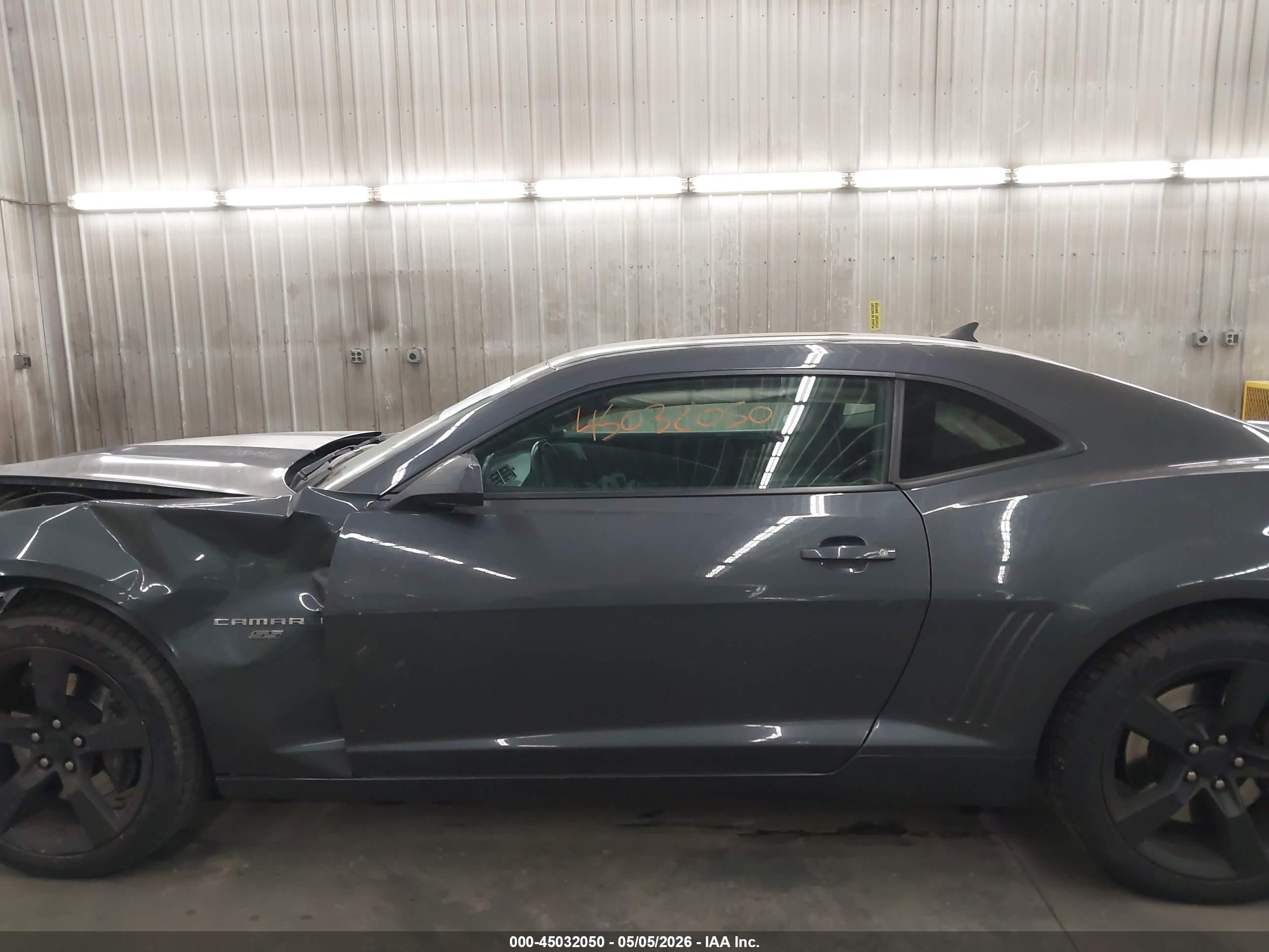 2010 Chevrolet Camaro 2ss Gray vin: 2G1FT1EW8A9220412