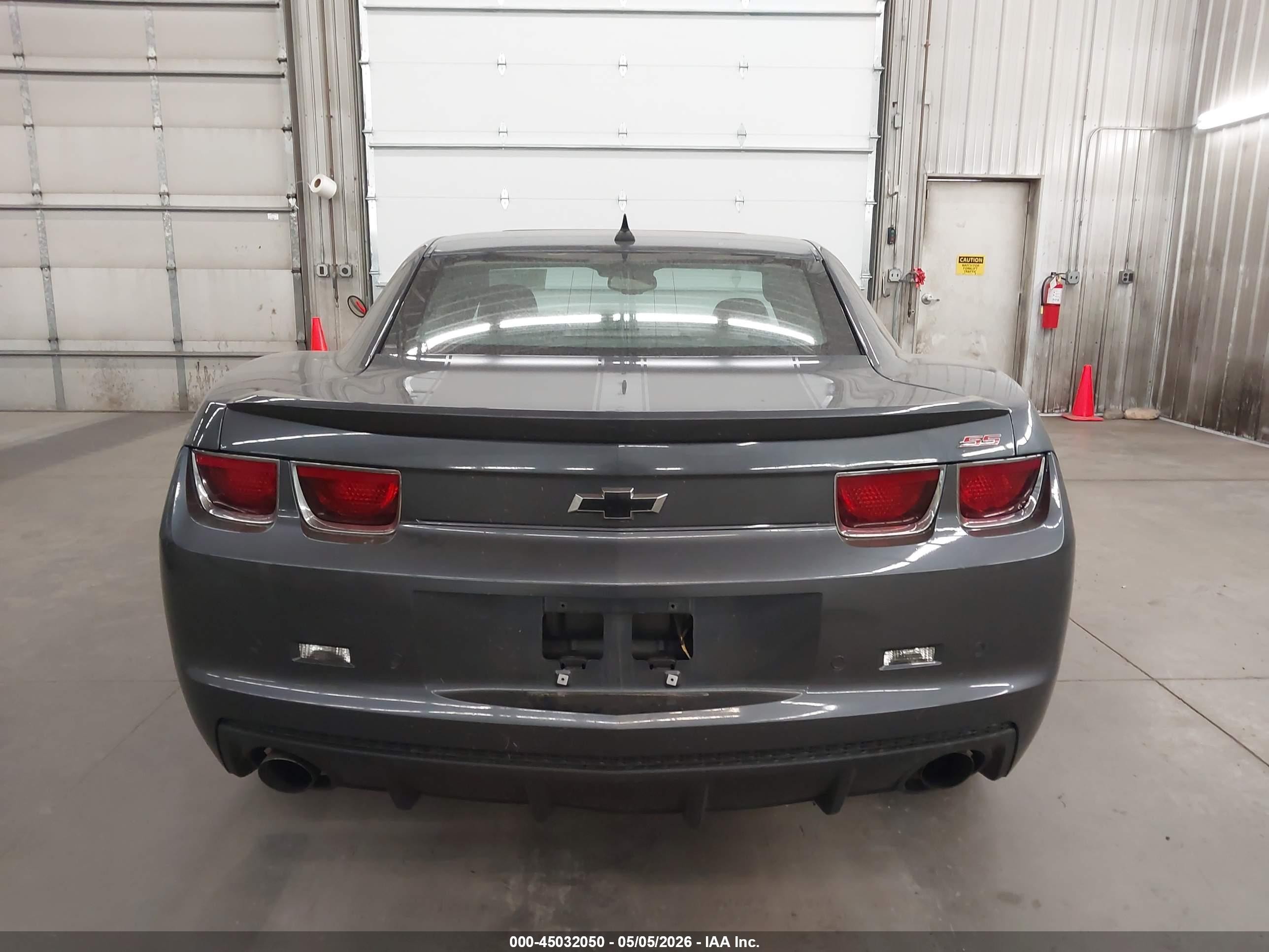 2010 Chevrolet Camaro 2ss Gray vin: 2G1FT1EW8A9220412