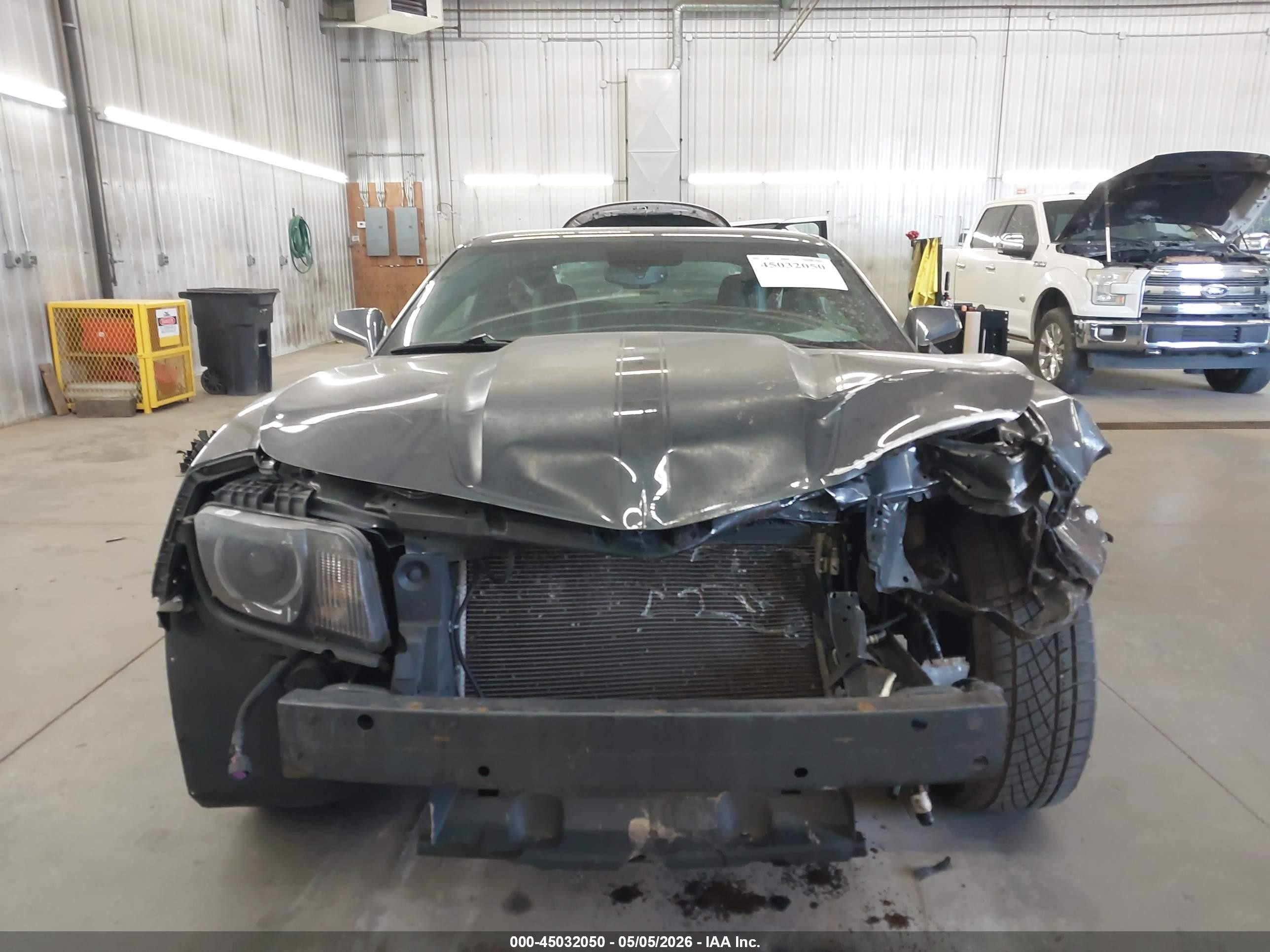 2010 Chevrolet Camaro 2ss Gray vin: 2G1FT1EW8A9220412