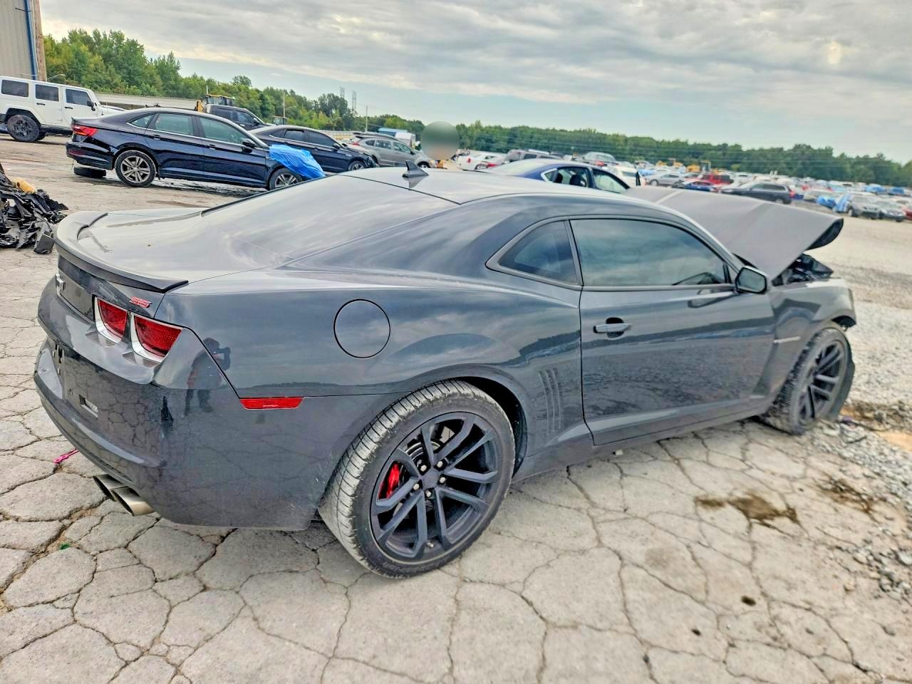 2013 Chevrolet Camaro 2ss Gray vin: 2G1FT1EW8D9219023