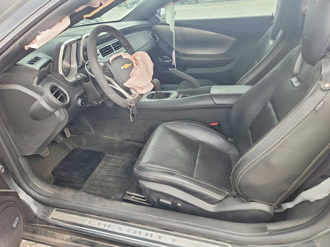 2013 Chevrolet Camaro 2ss Gray vin: 2G1FT1EW8D9219023