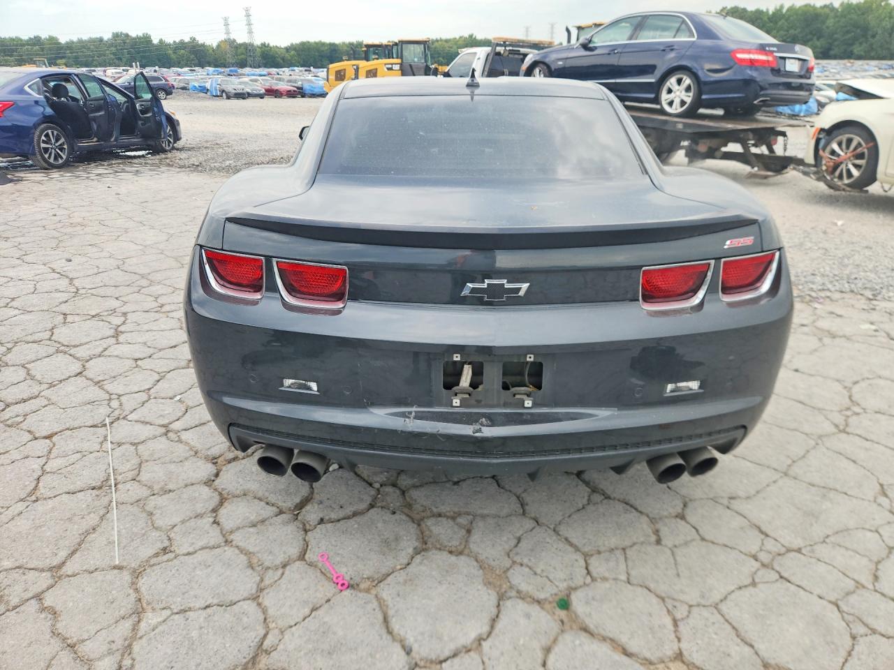 2013 Chevrolet Camaro 2ss Gray vin: 2G1FT1EW8D9219023