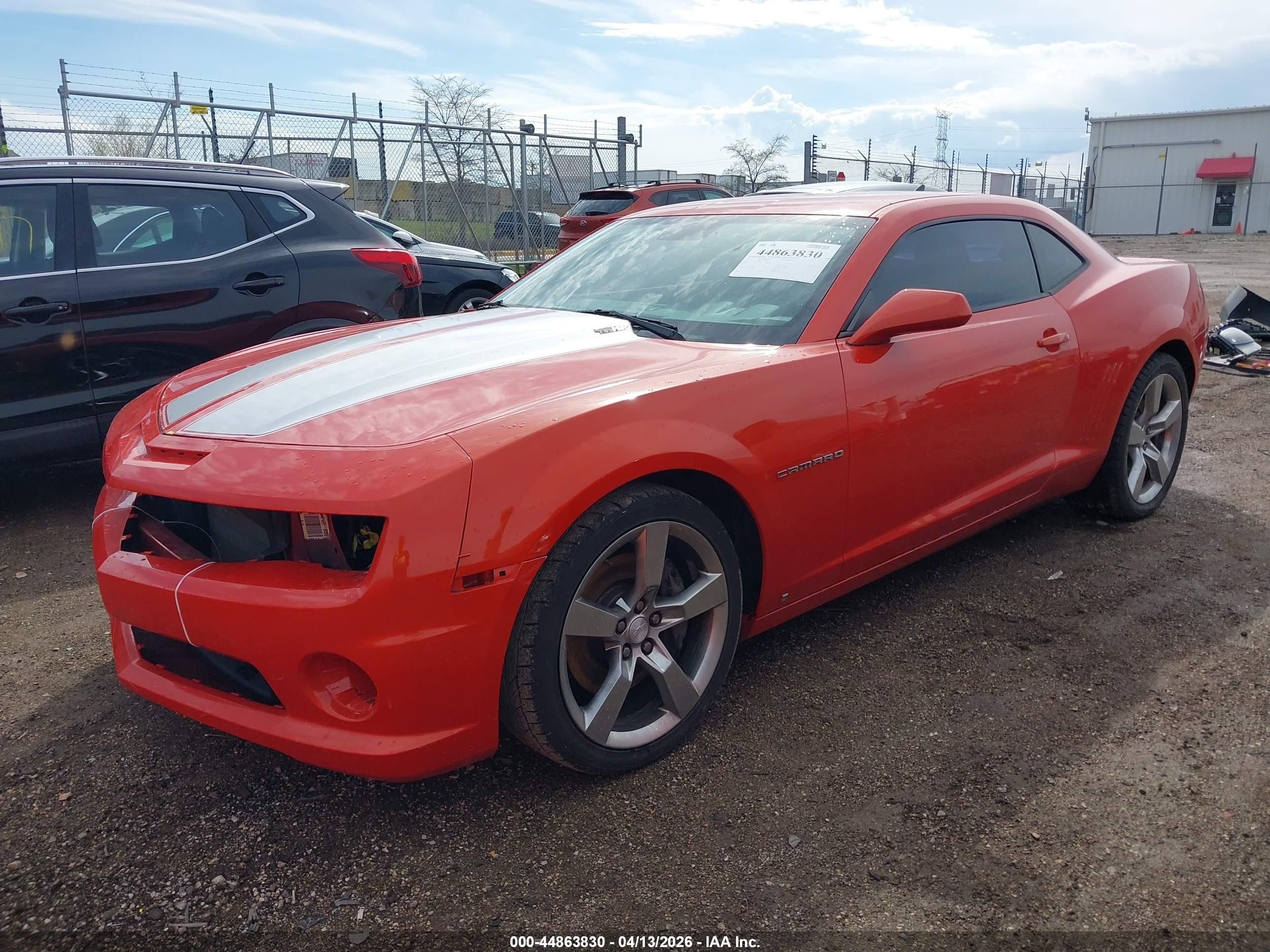 2010 Chevrolet Camaro 2ss Orange vin: 2G1FT1EW9A9124966