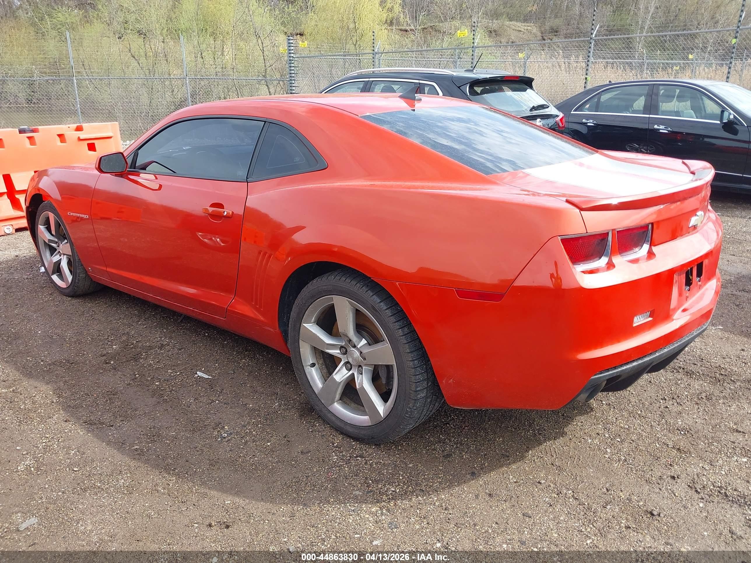 2010 Chevrolet Camaro 2ss Orange vin: 2G1FT1EW9A9124966