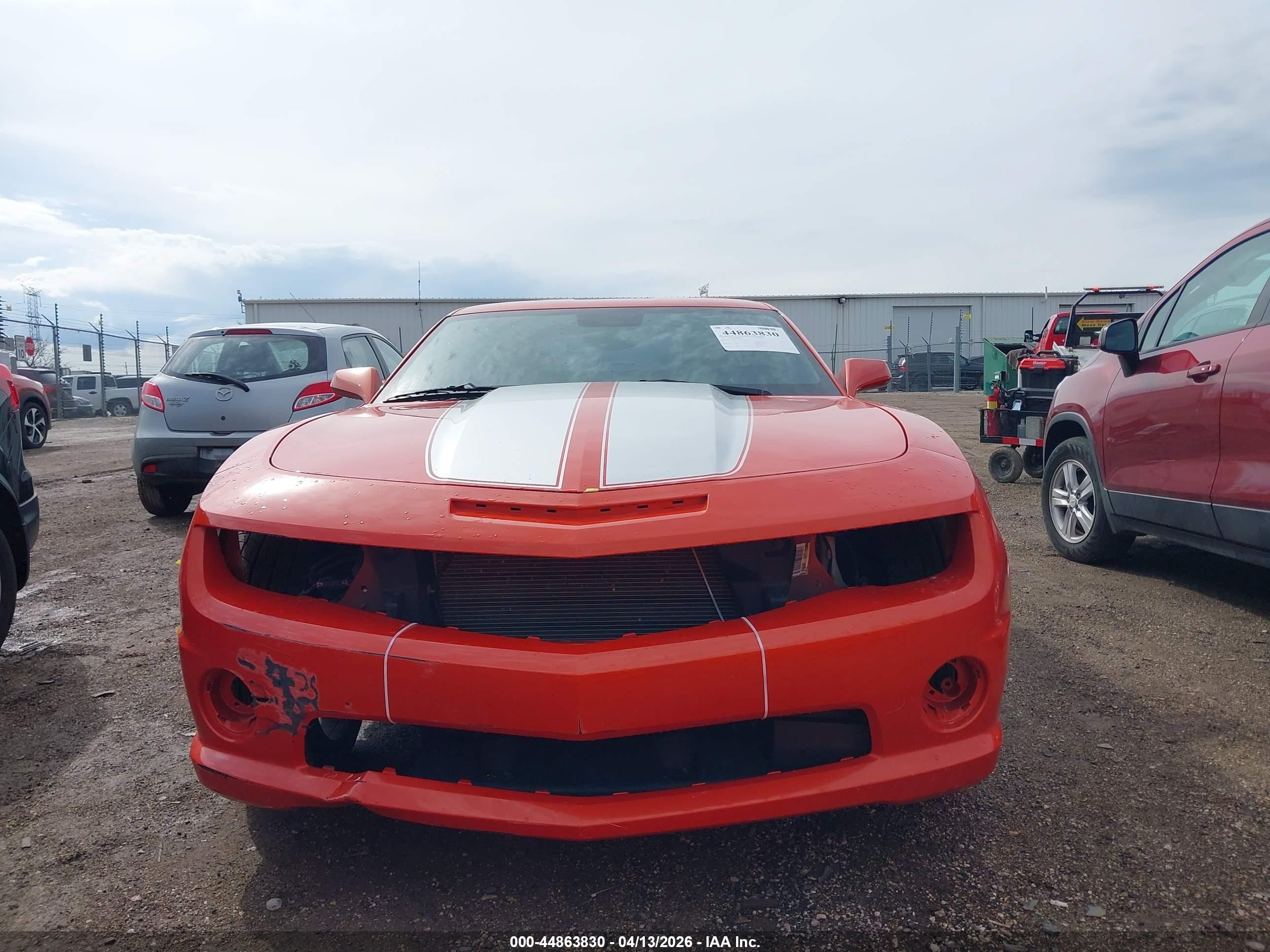 2010 Chevrolet Camaro 2ss Orange vin: 2G1FT1EW9A9124966