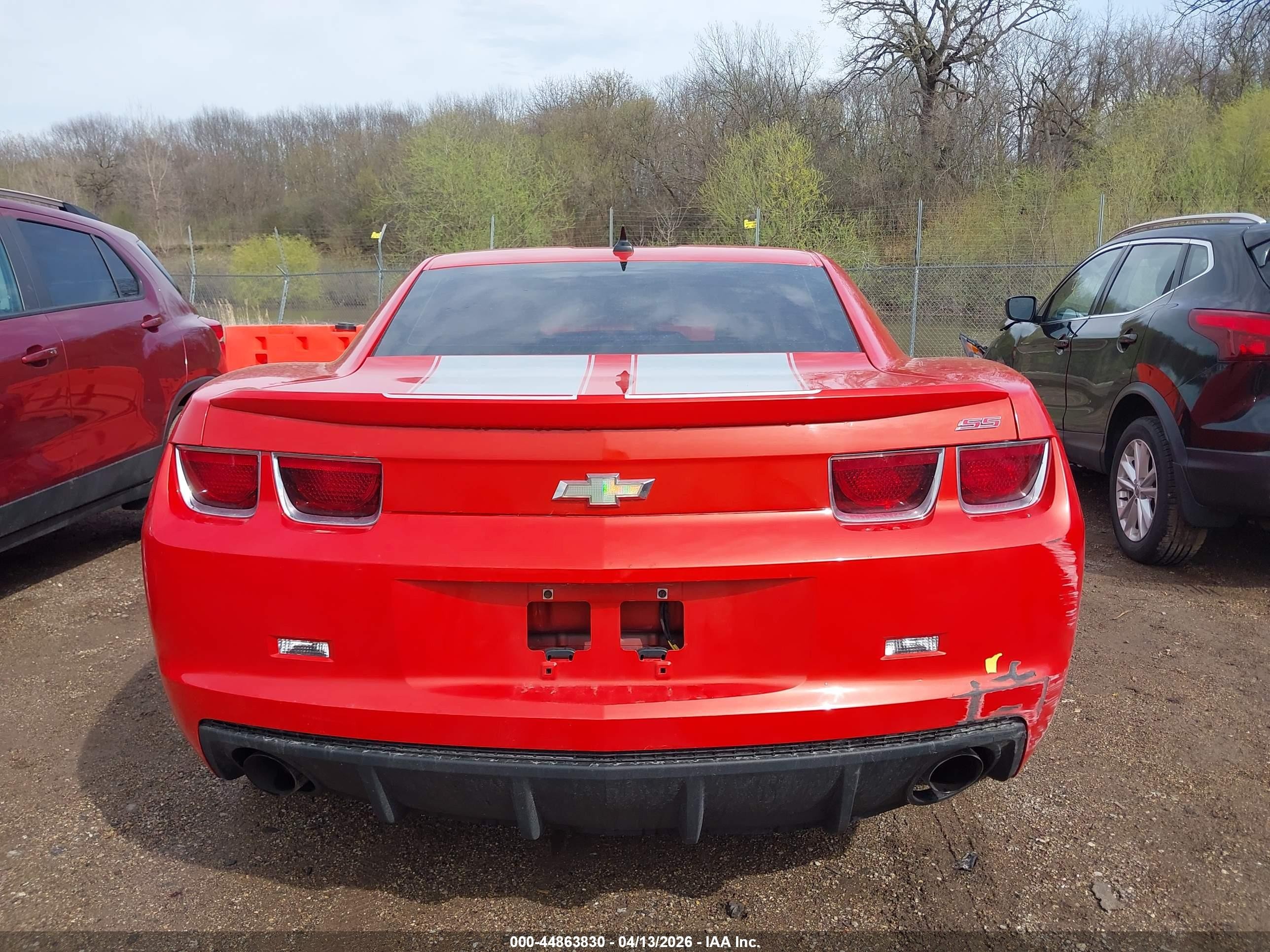2010 Chevrolet Camaro 2ss Orange vin: 2G1FT1EW9A9124966