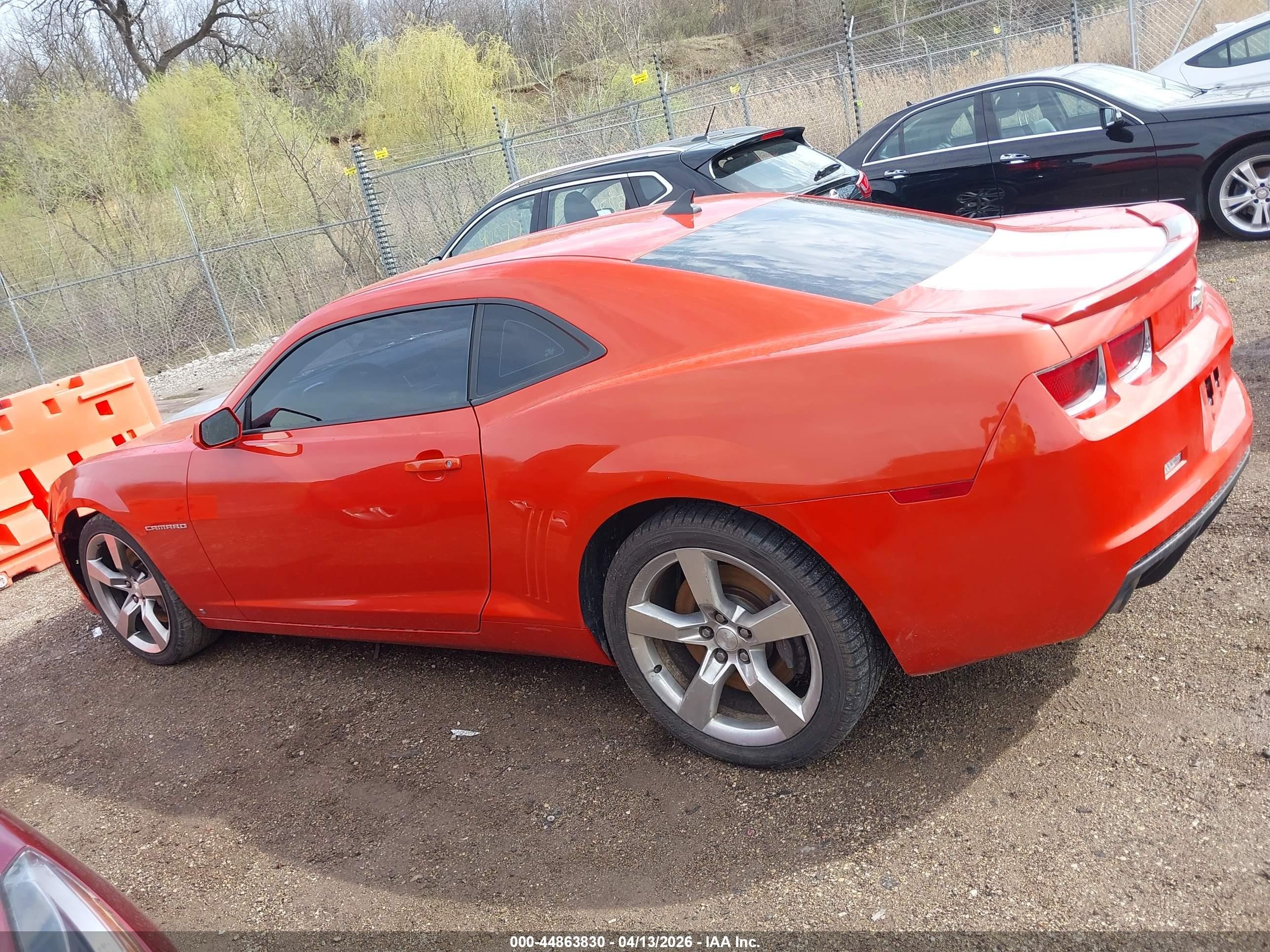 2010 Chevrolet Camaro 2ss Orange vin: 2G1FT1EW9A9124966