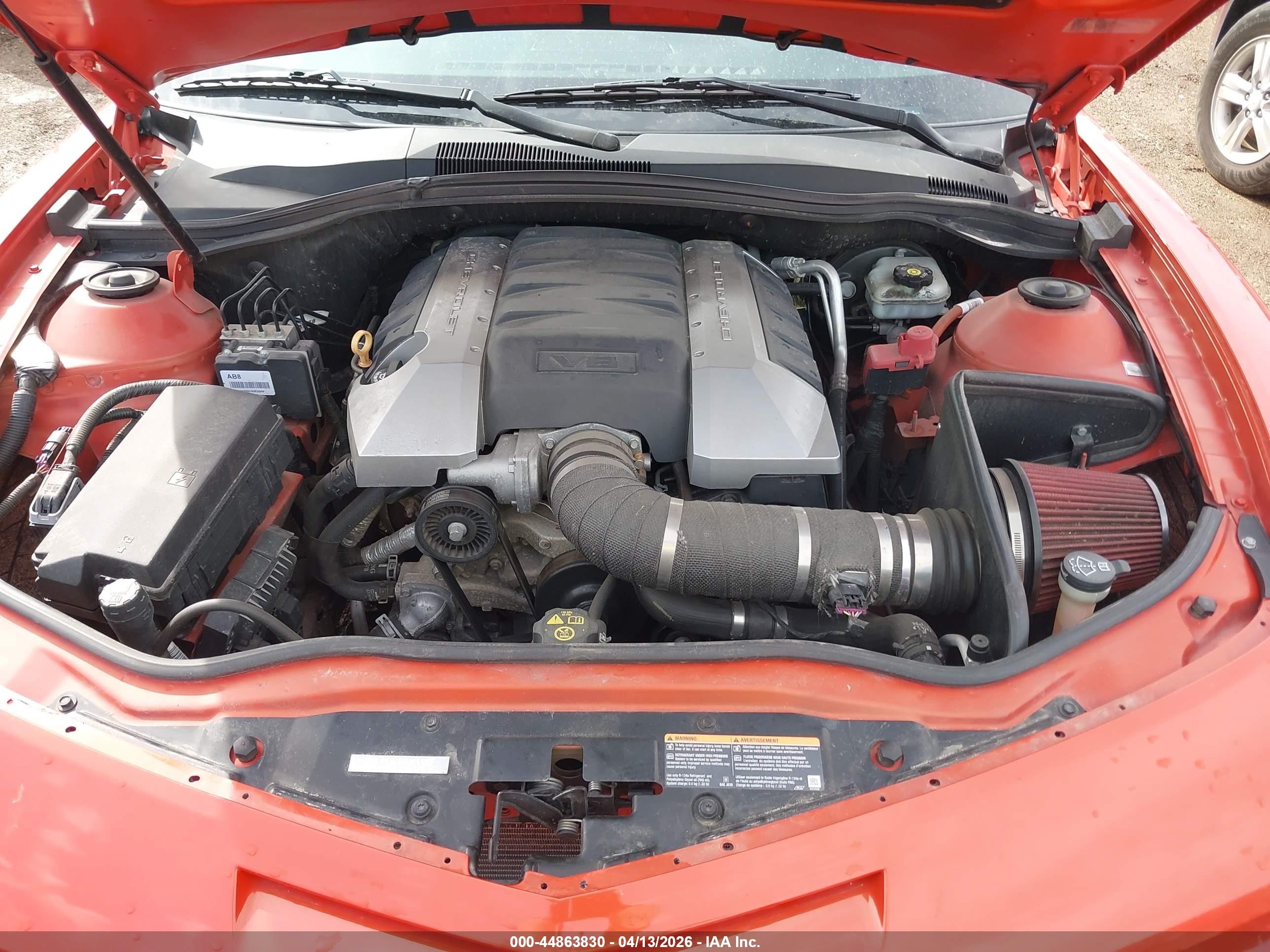 2010 Chevrolet Camaro 2ss Orange vin: 2G1FT1EW9A9124966