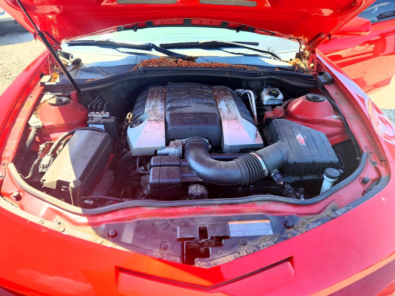 2010 Chevrolet Camaro Ss Red vin: 2G1FT1EW9A9193138