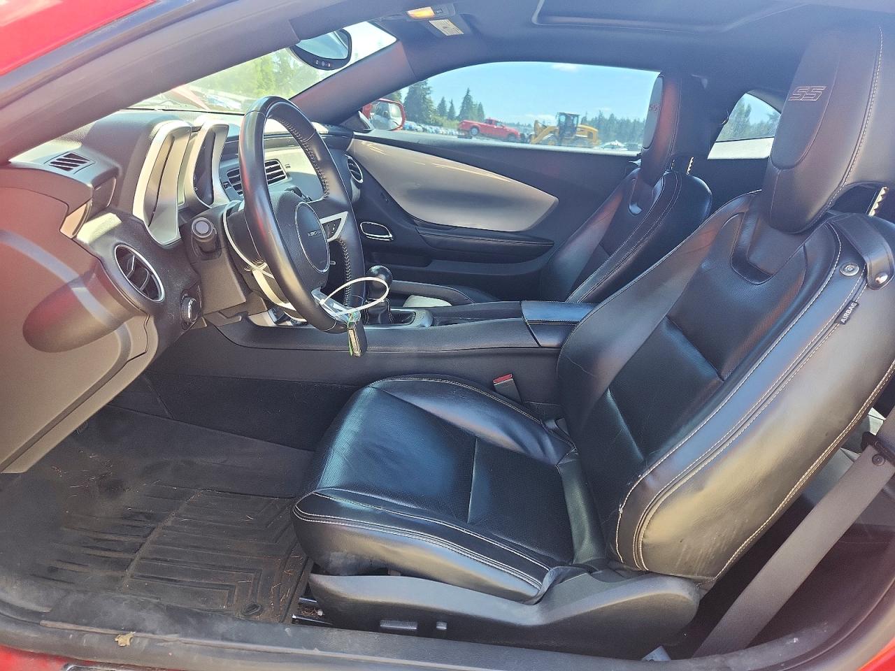 2010 Chevrolet Camaro Ss Red vin: 2G1FT1EW9A9193138