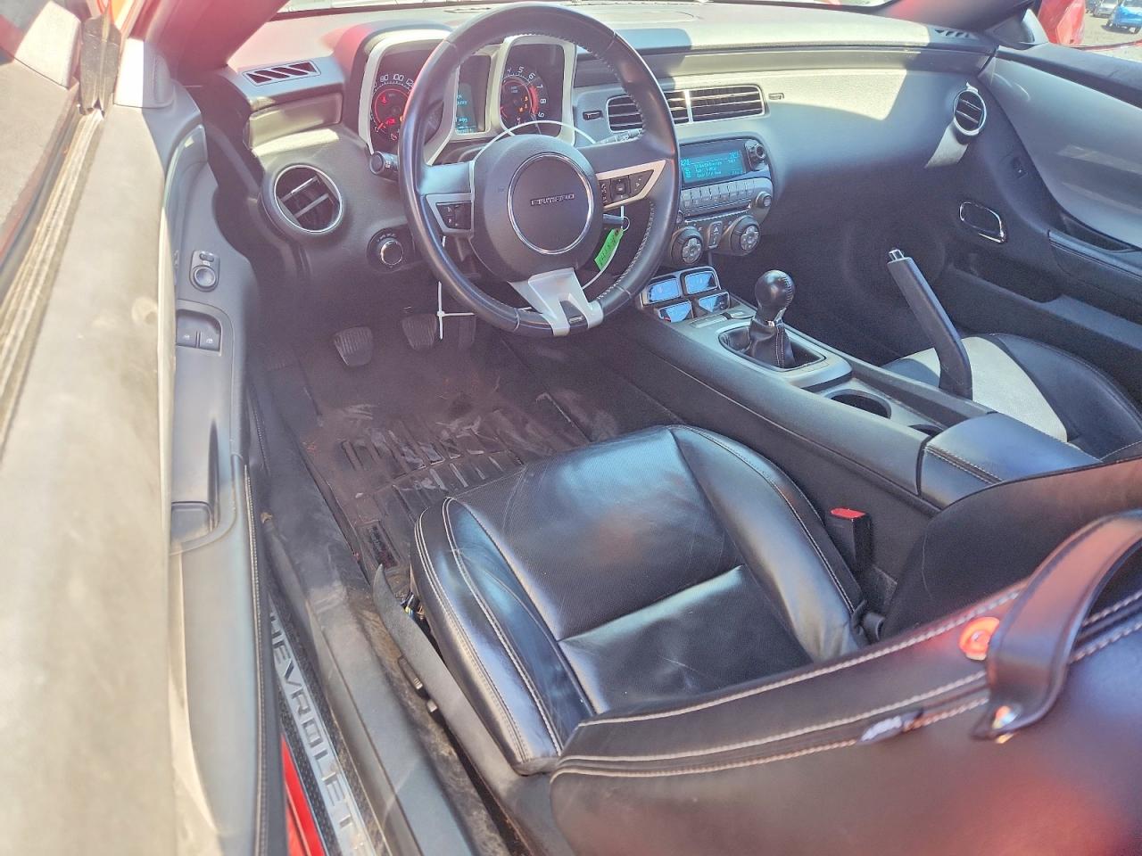 2010 Chevrolet Camaro Ss Red vin: 2G1FT1EW9A9193138