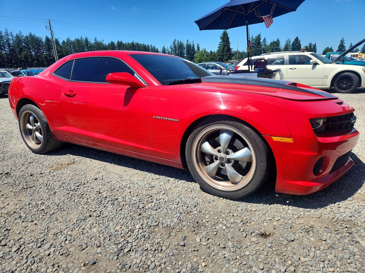 2010 Chevrolet Camaro Ss Red vin: 2G1FT1EW9A9193138