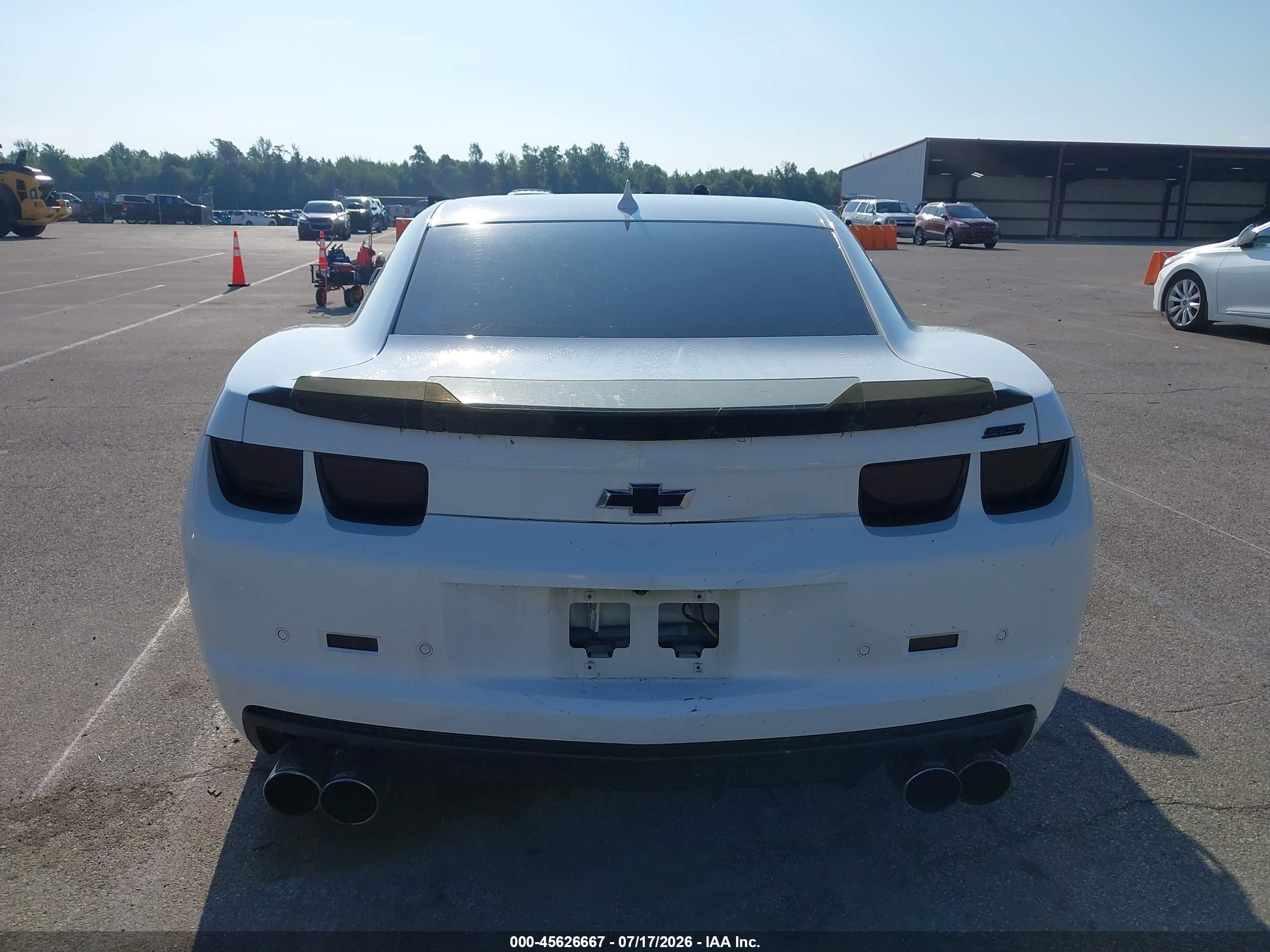 2013 Chevrolet Camaro 2ss White vin: 2G1FT1EW9D9215532